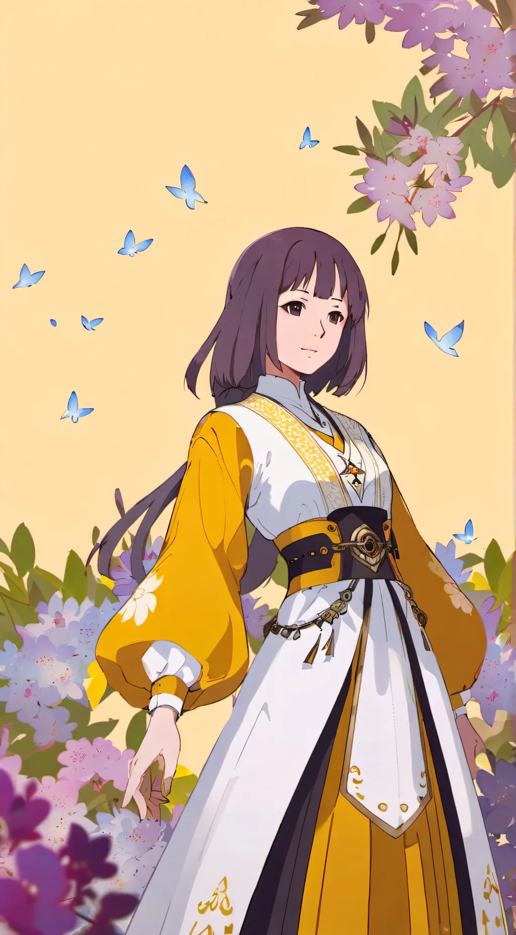 ai character: sumire  background