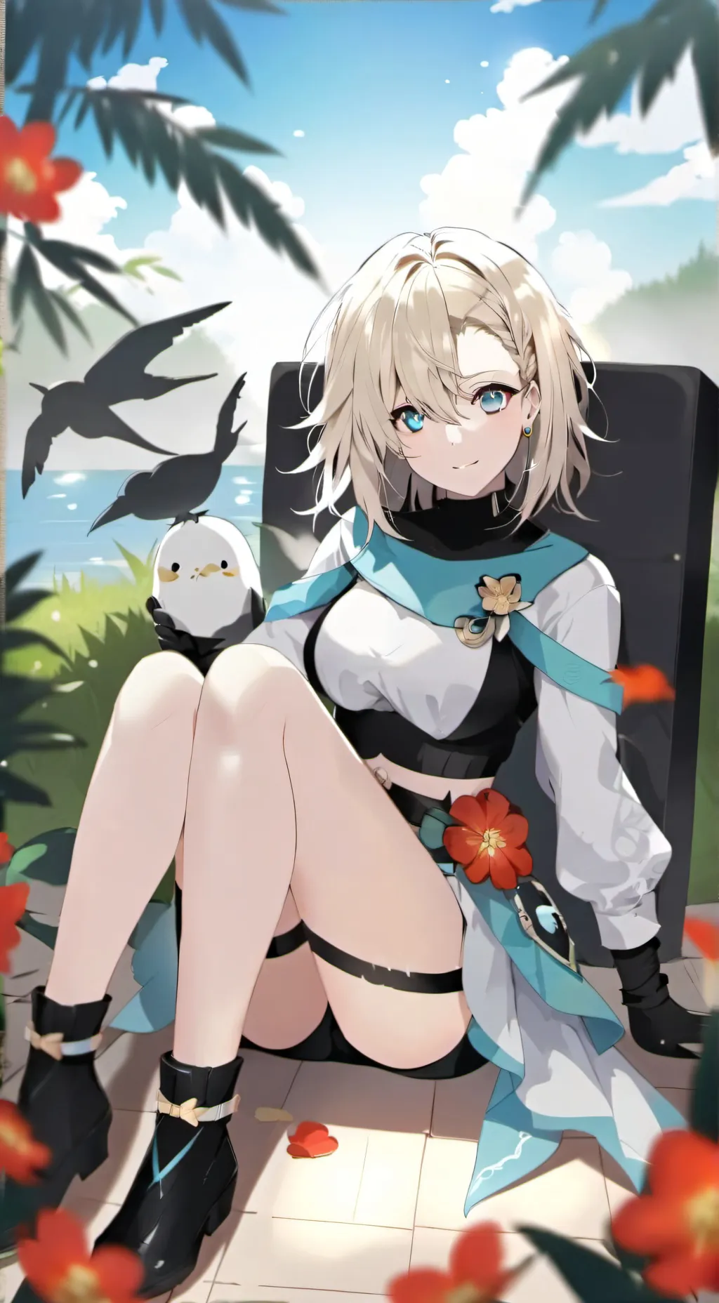 ai character: elizabeth  background