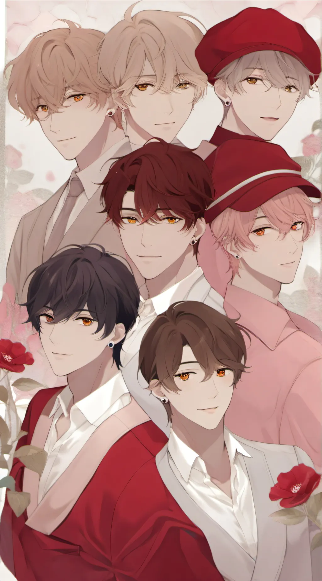 ai character: A group updated background