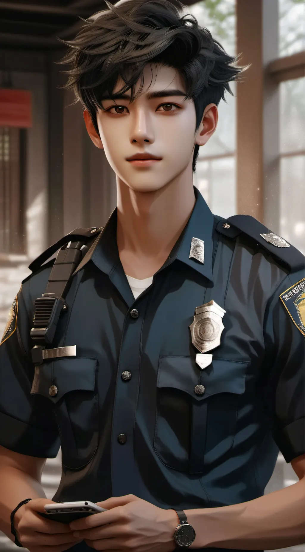 ai character: ethan background