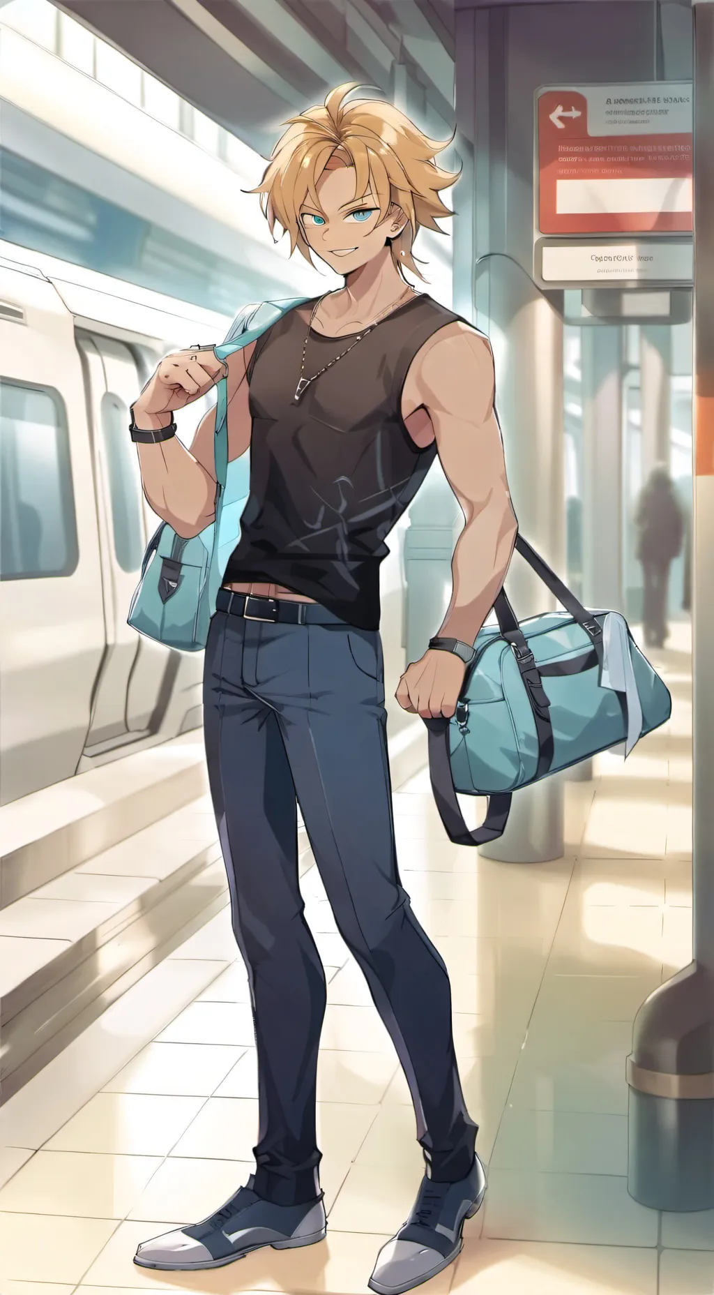 ai character: Régis background