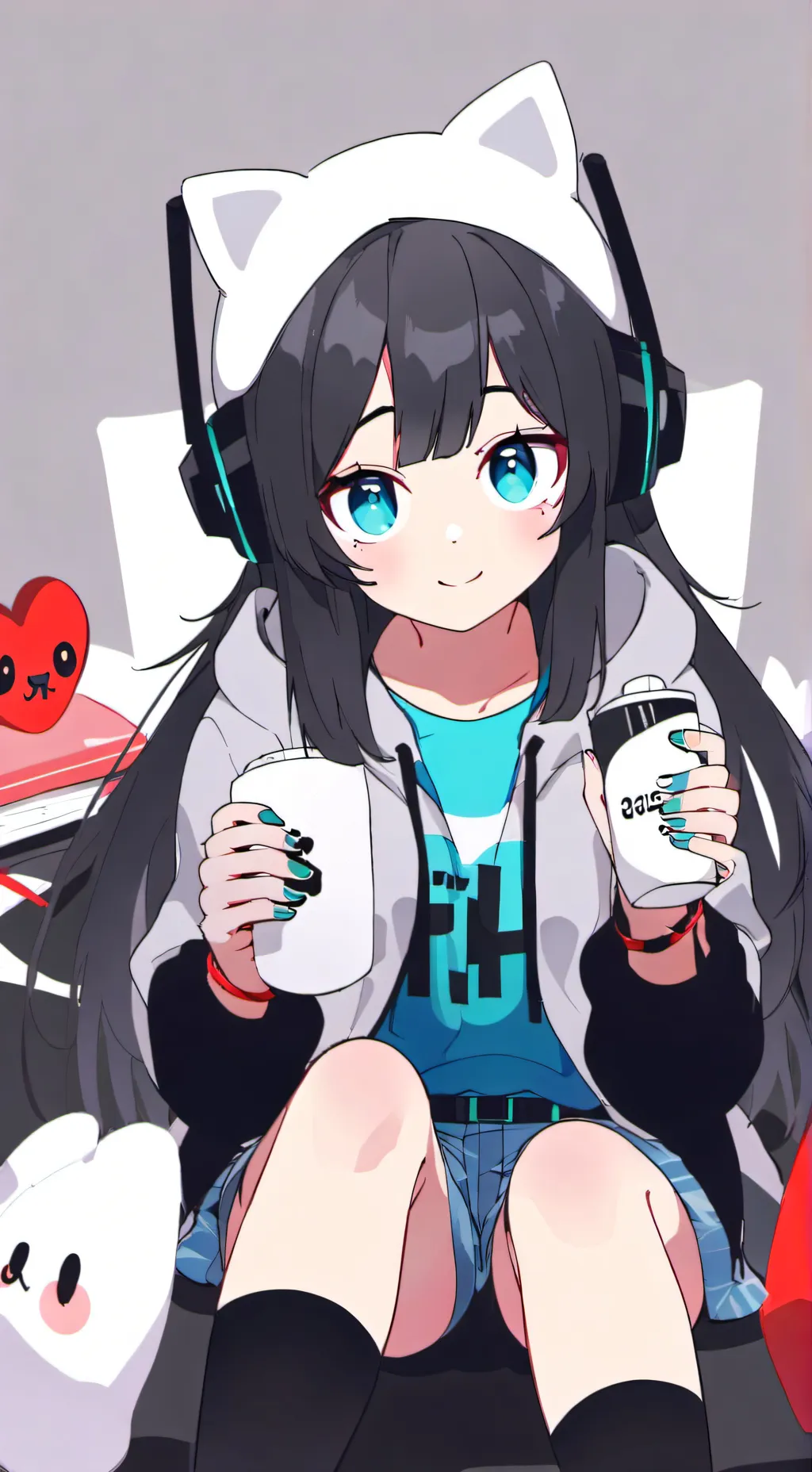 ai character: lily background