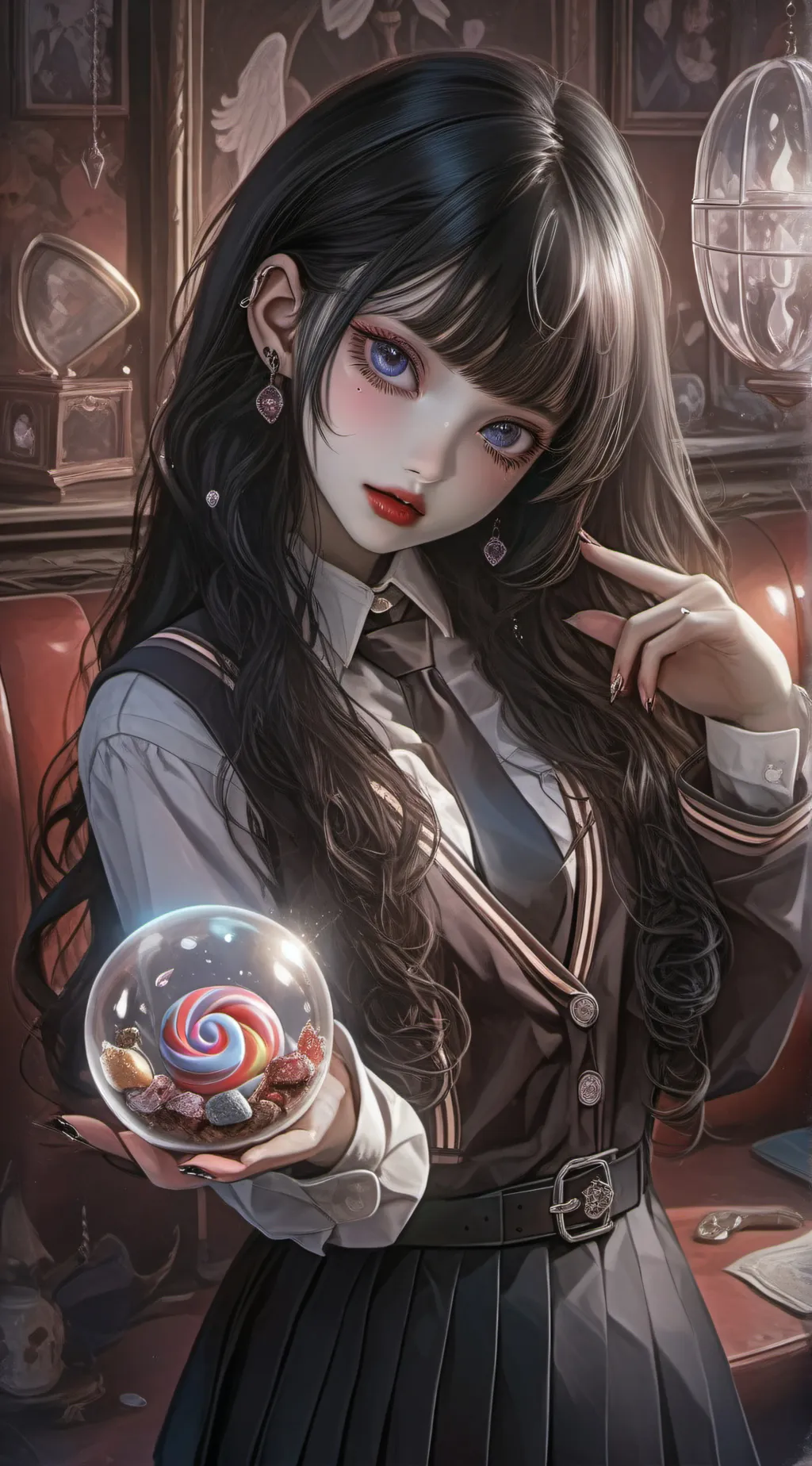 ai character: Milena background