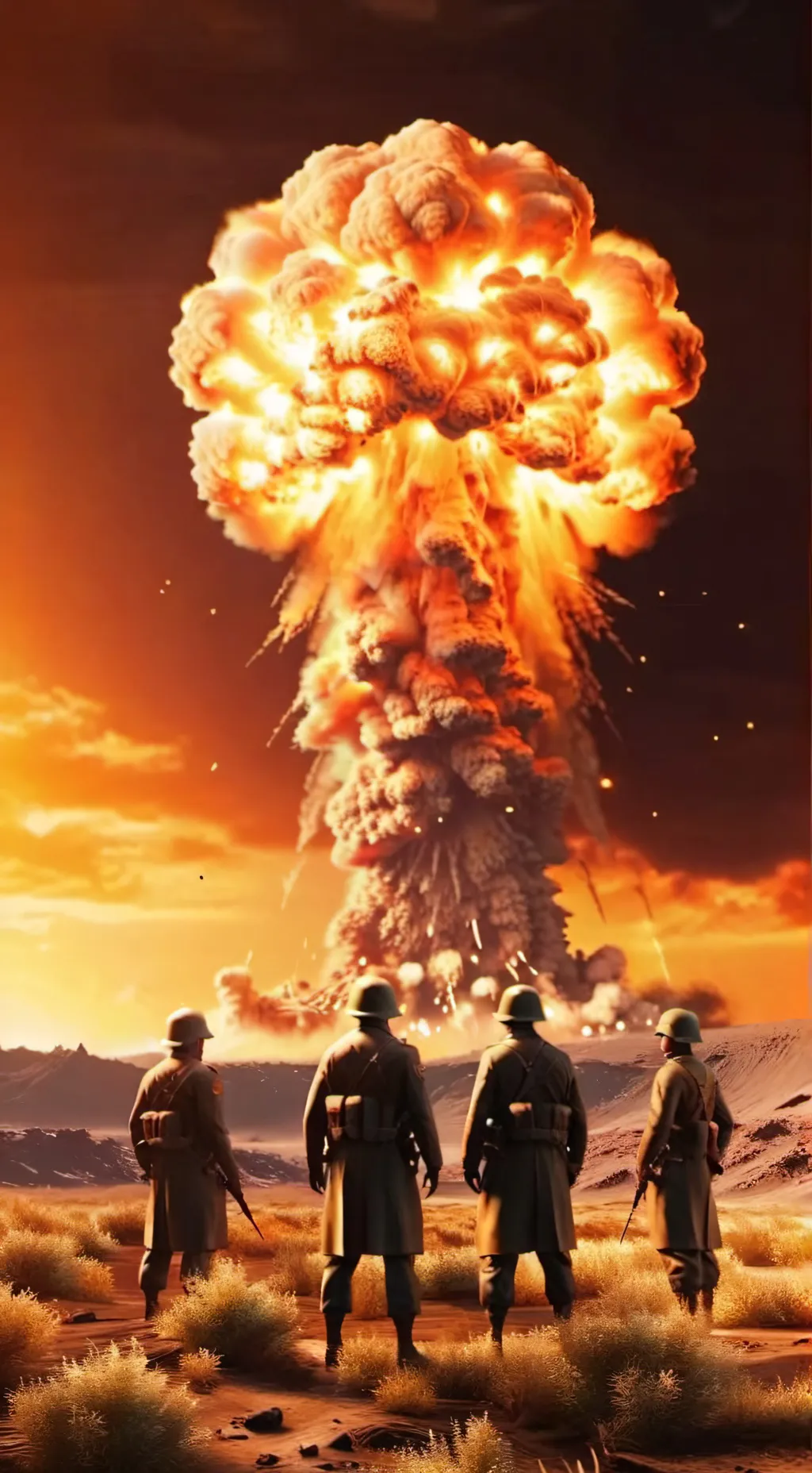 ai character: after war background