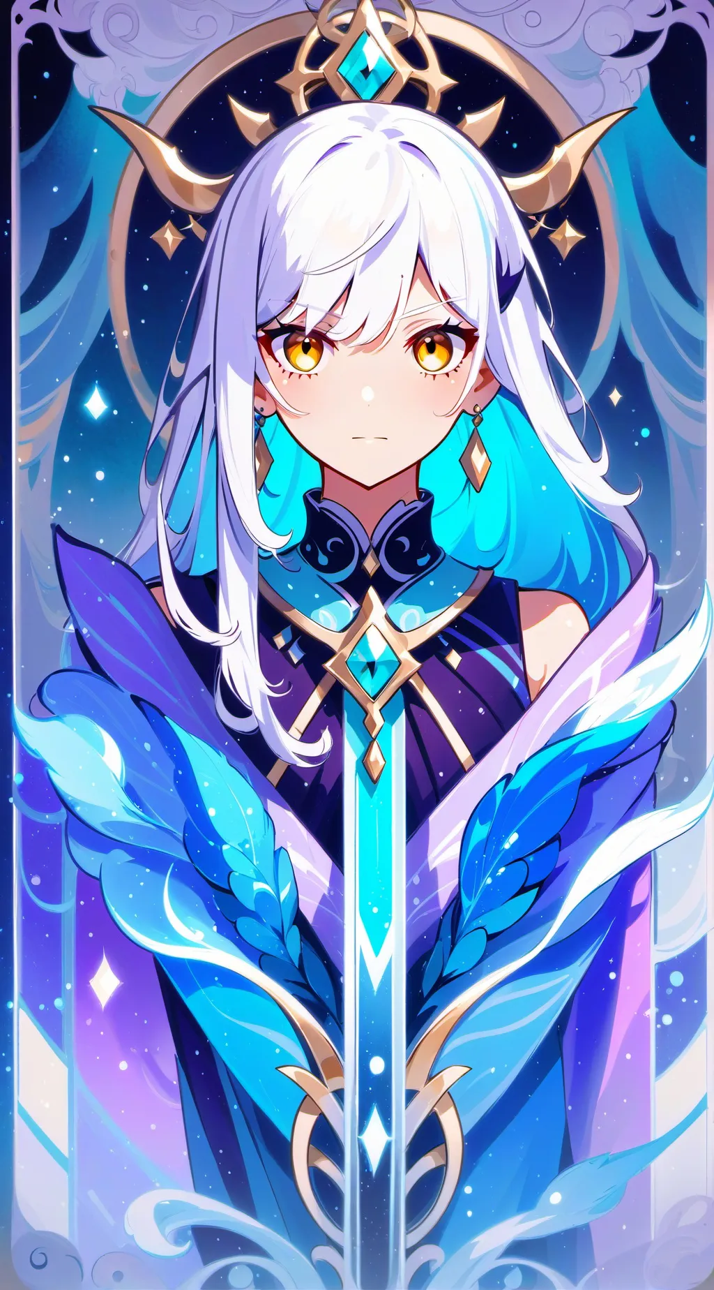 ai character: princesa demonio  background