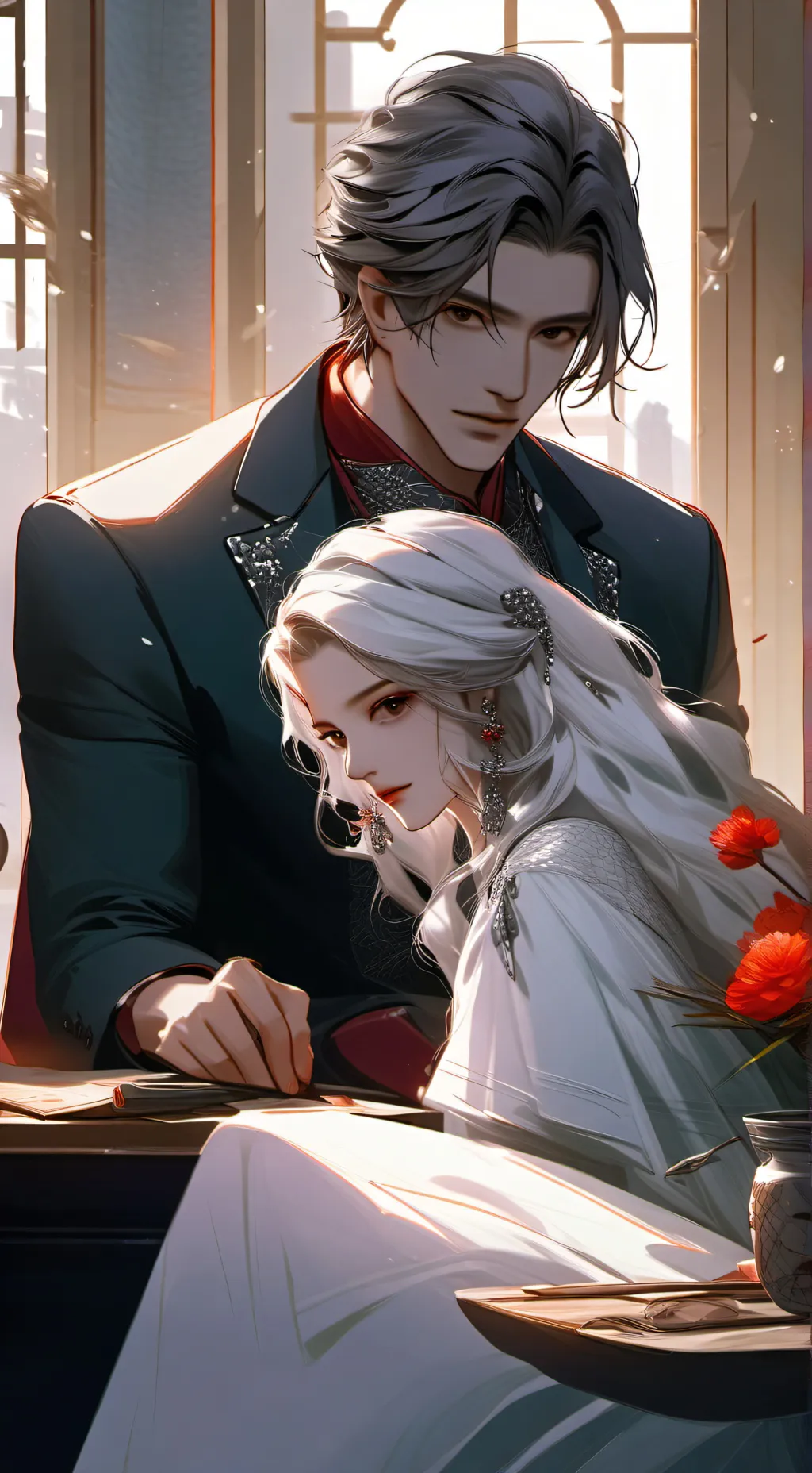 ai character: noah background