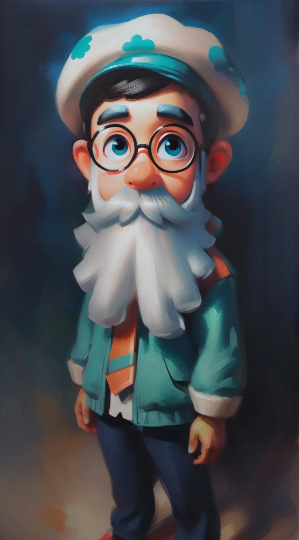 ai character: Drake and Zack  background