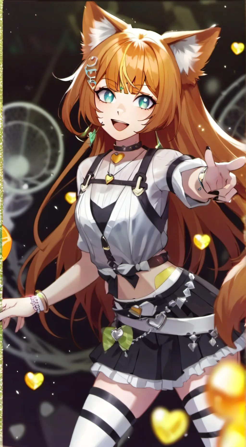 ai character: Arielle  background