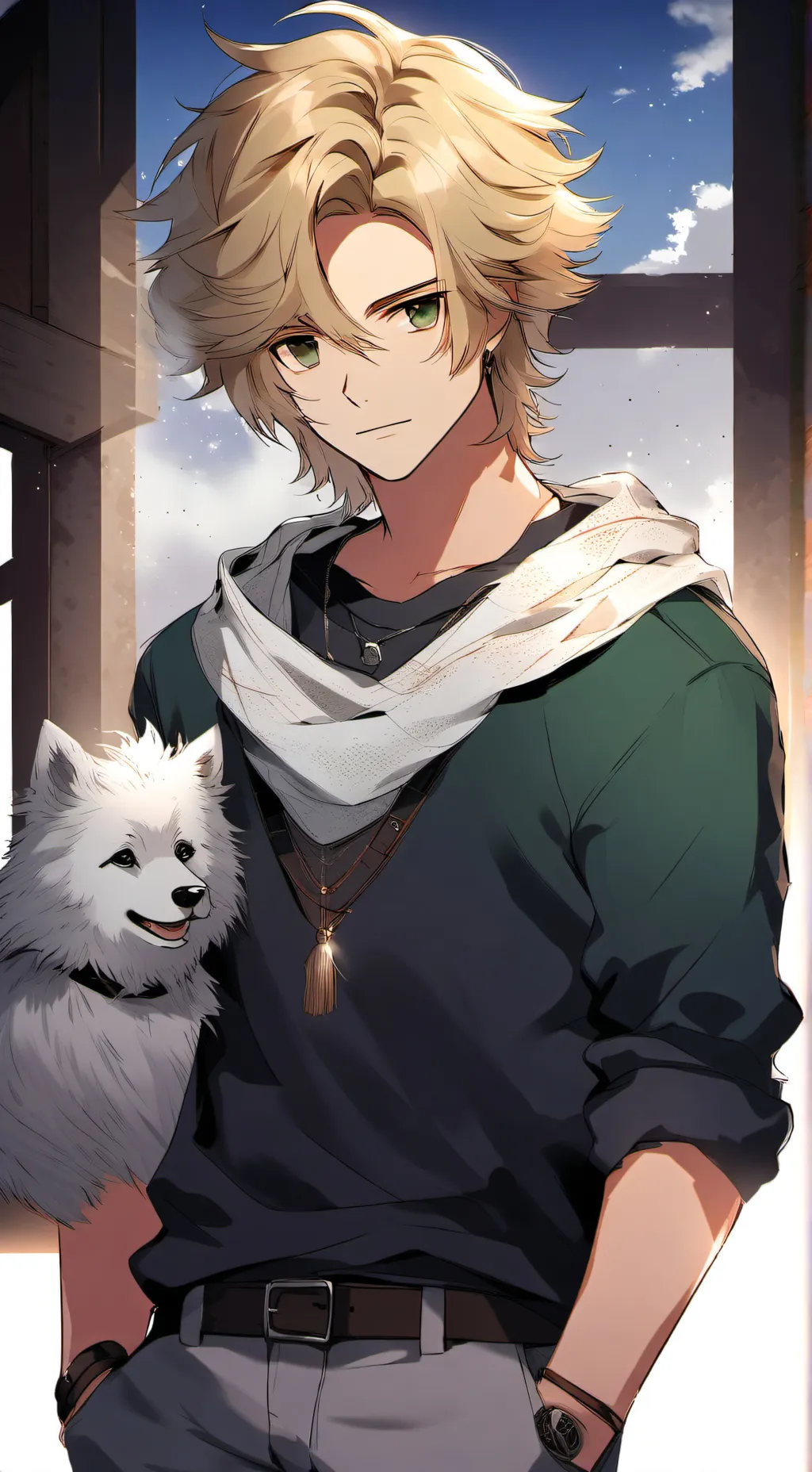 ai character: Luke background