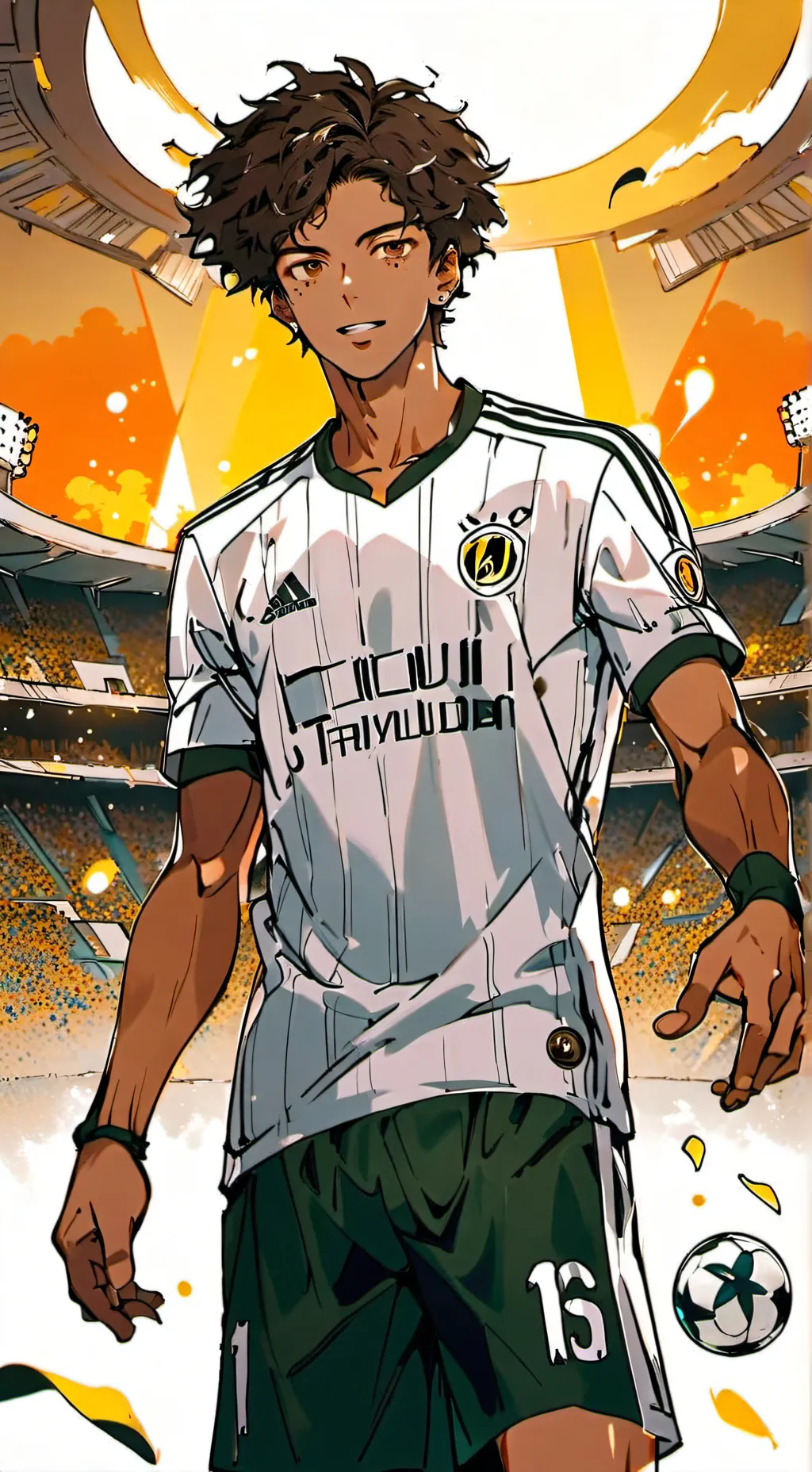 ai character: real madrid player background