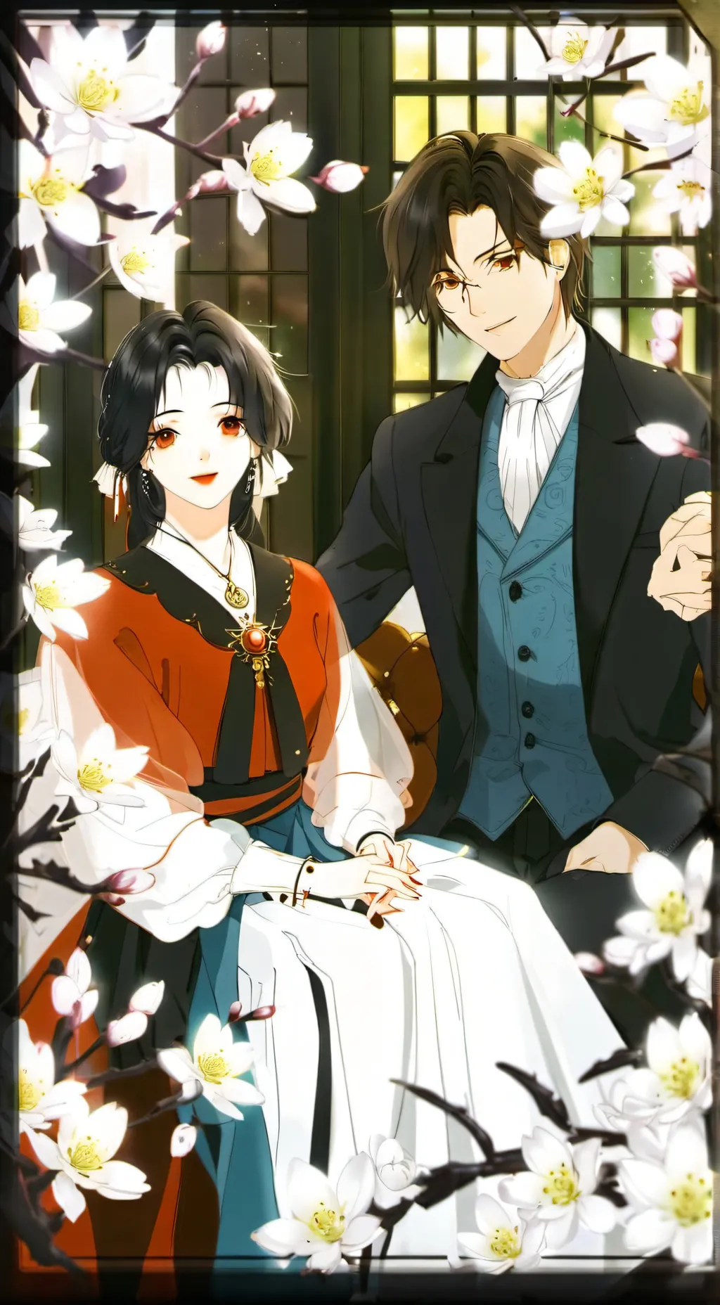 ai character: luna  background