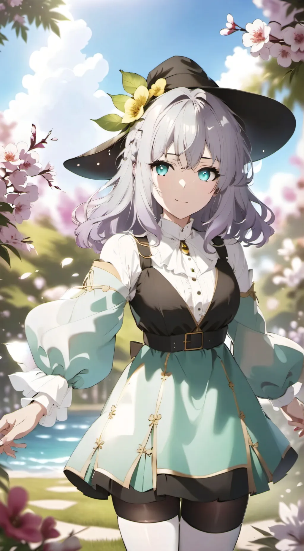 ai character: aura background