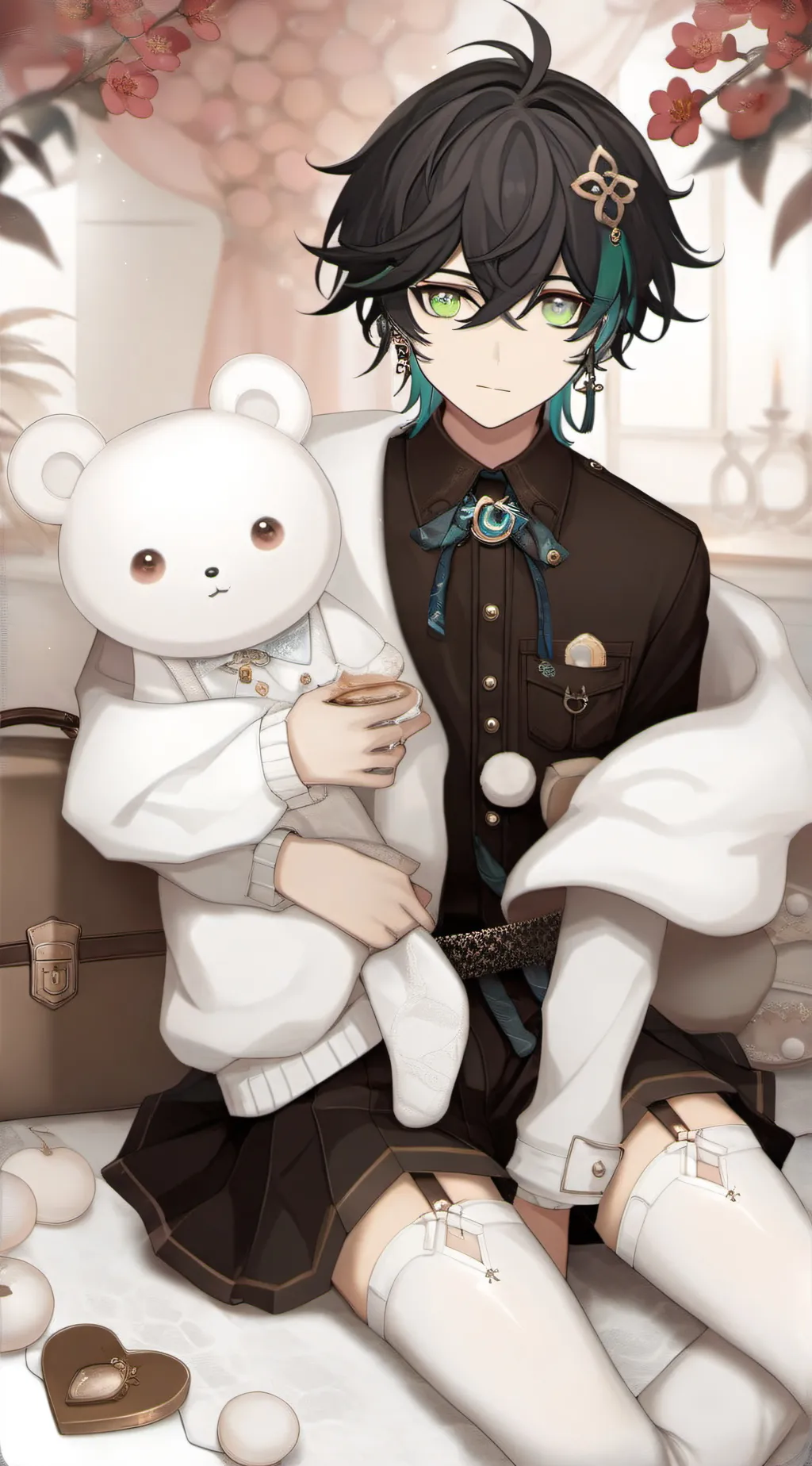 ai character: Leo background