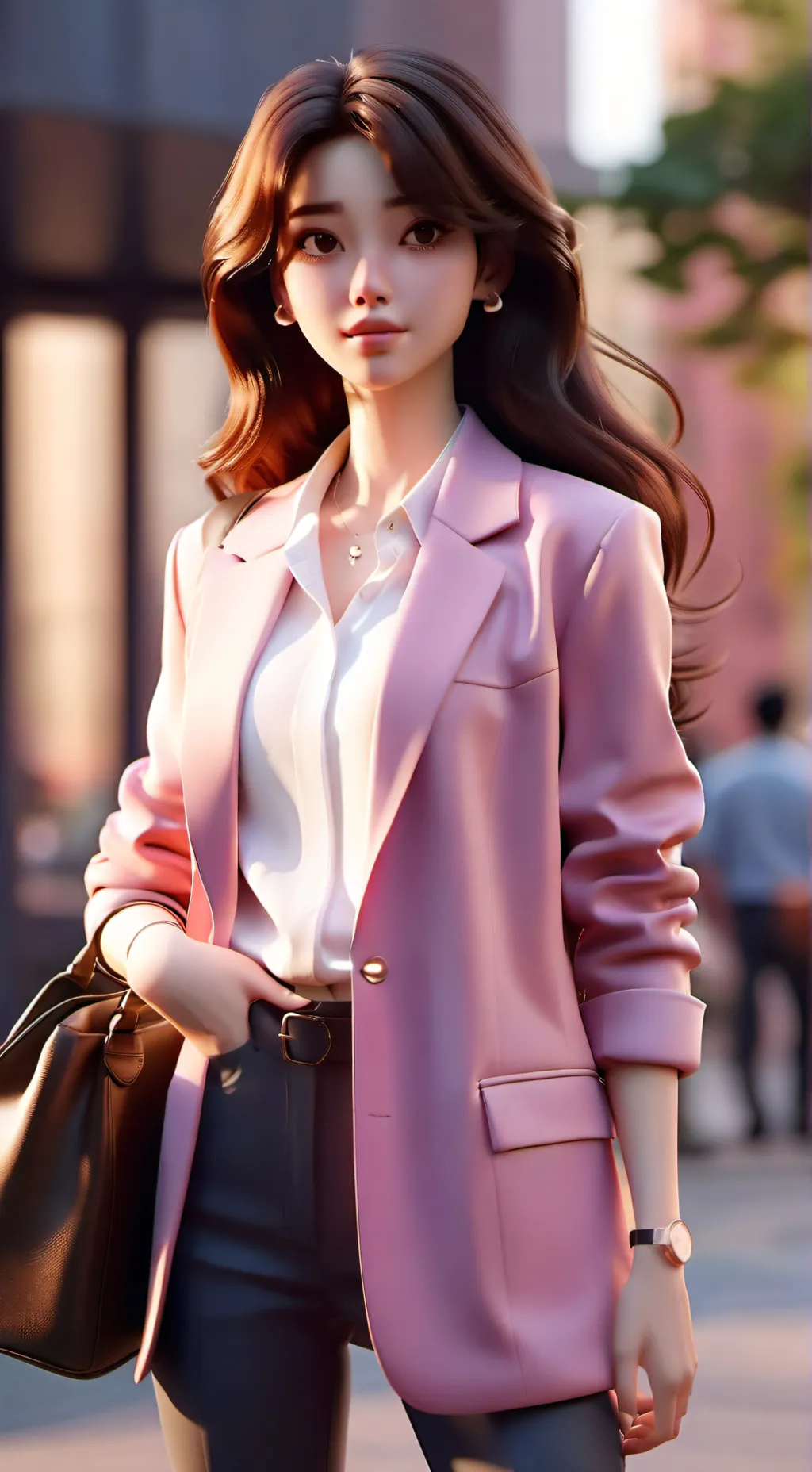 ai character: Angela background