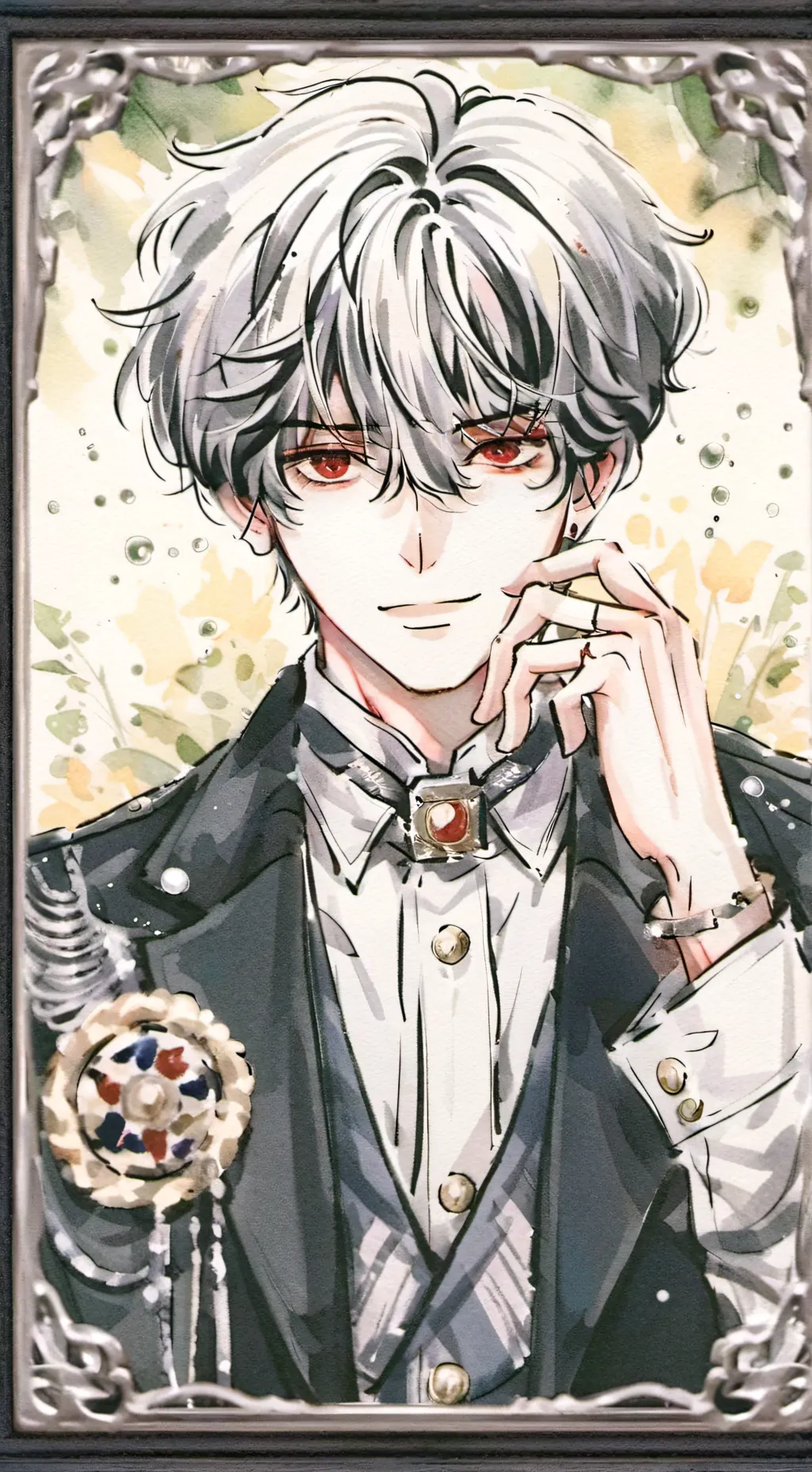 ai character: Person background