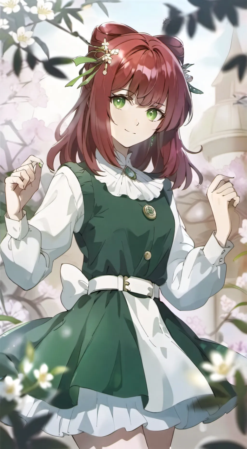 ai character: Lily background