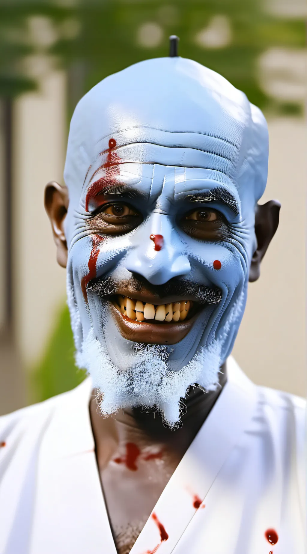 ai character: Scary  background