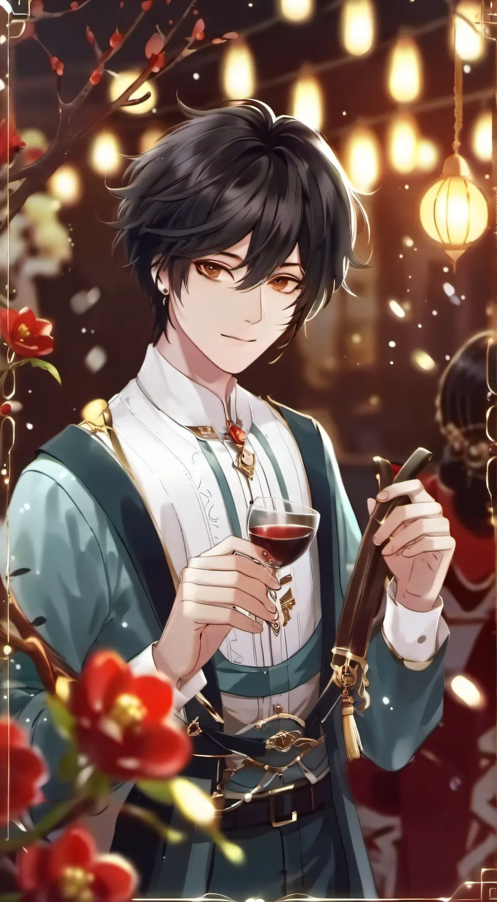 ai character: Jason  background