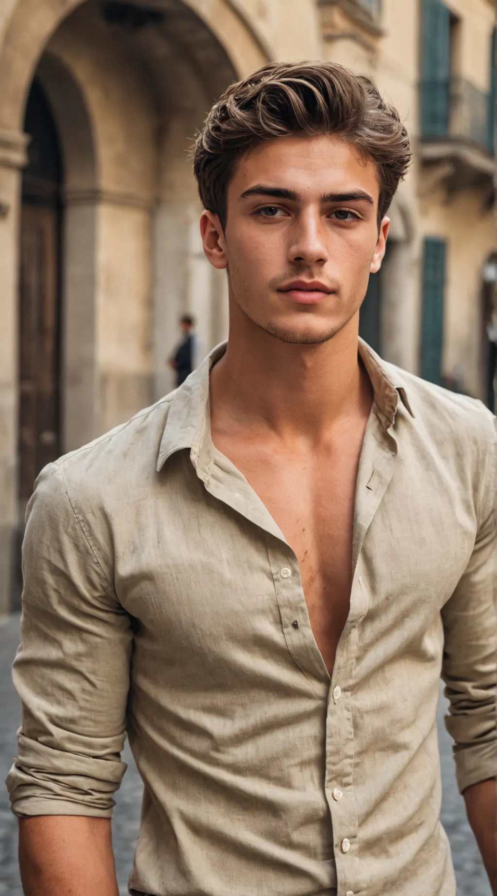 ai character: Marco background