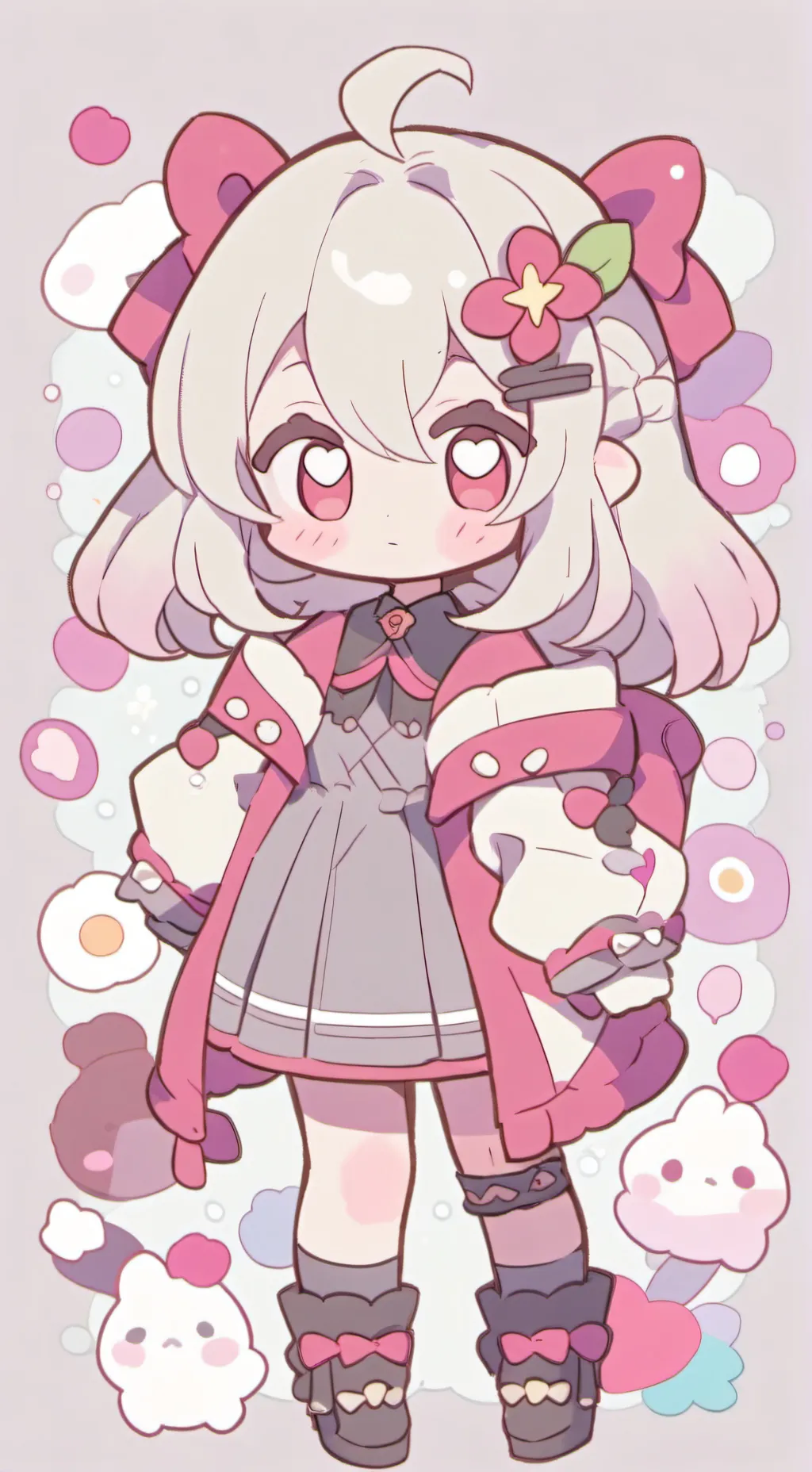 ai character: Kitkat  background