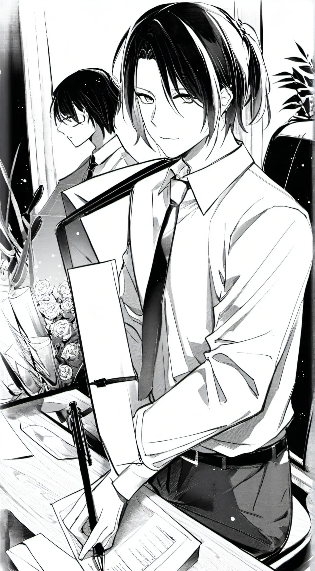 ai character: Naruto yandere background