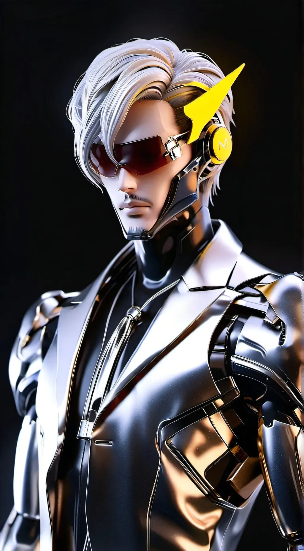 ai character: MIKECRACK  background