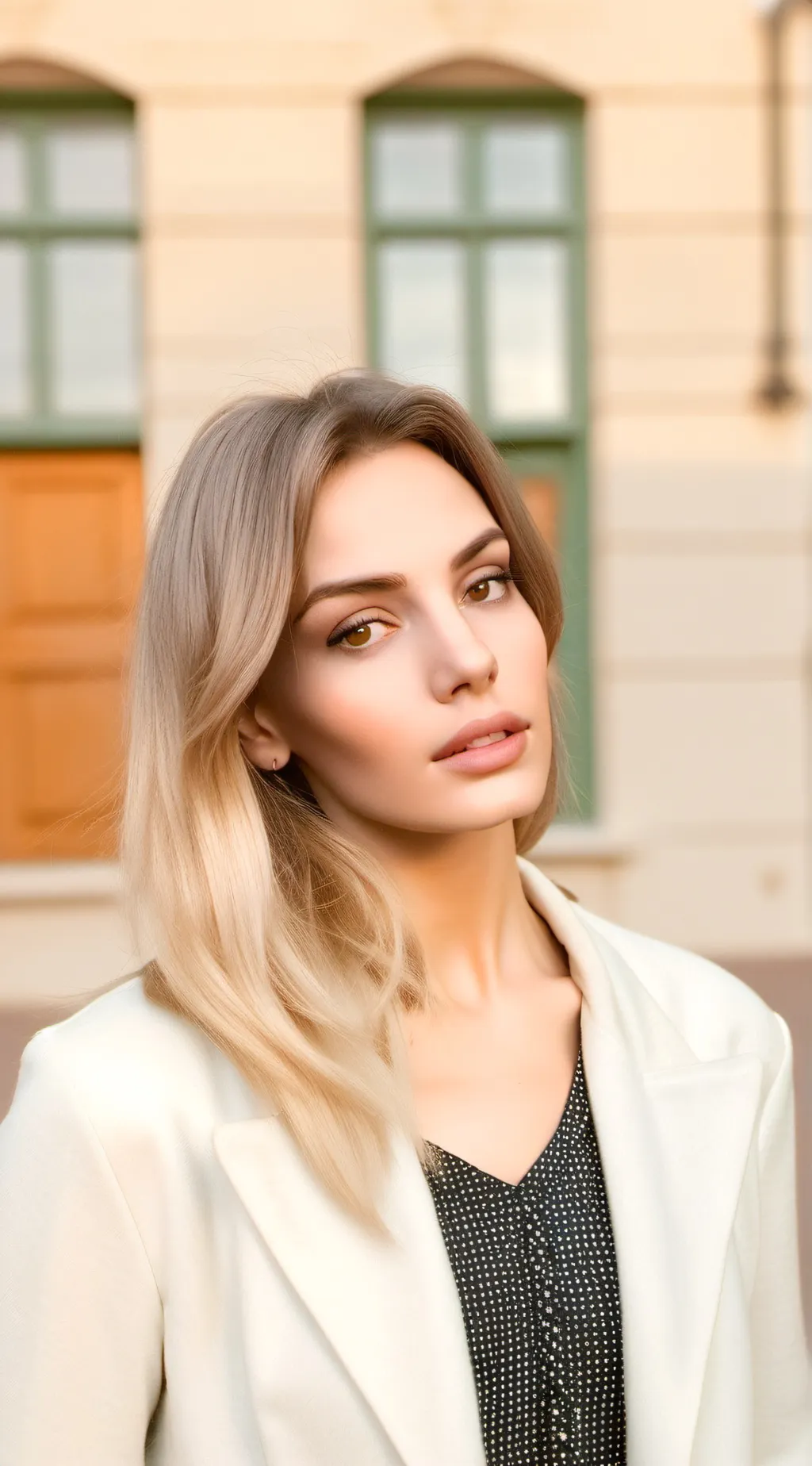 ai character: Mariona  background