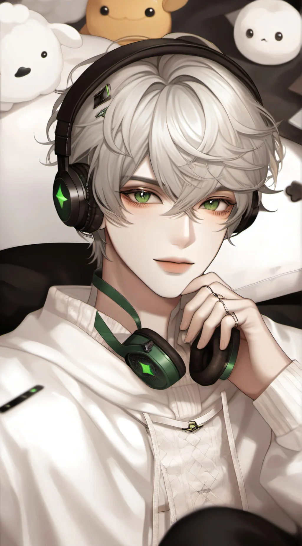 ai character: ✨jay••~ background