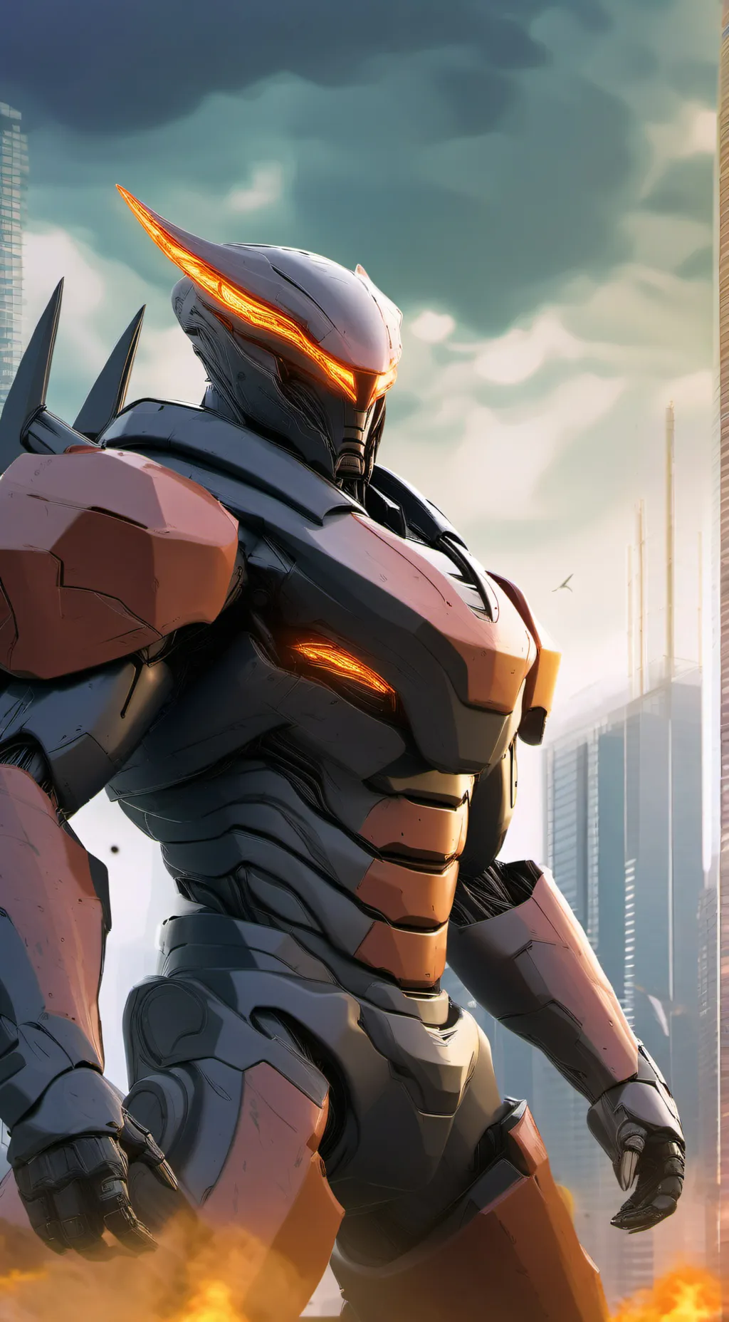 ai character: Blackout Eclipse 3 background