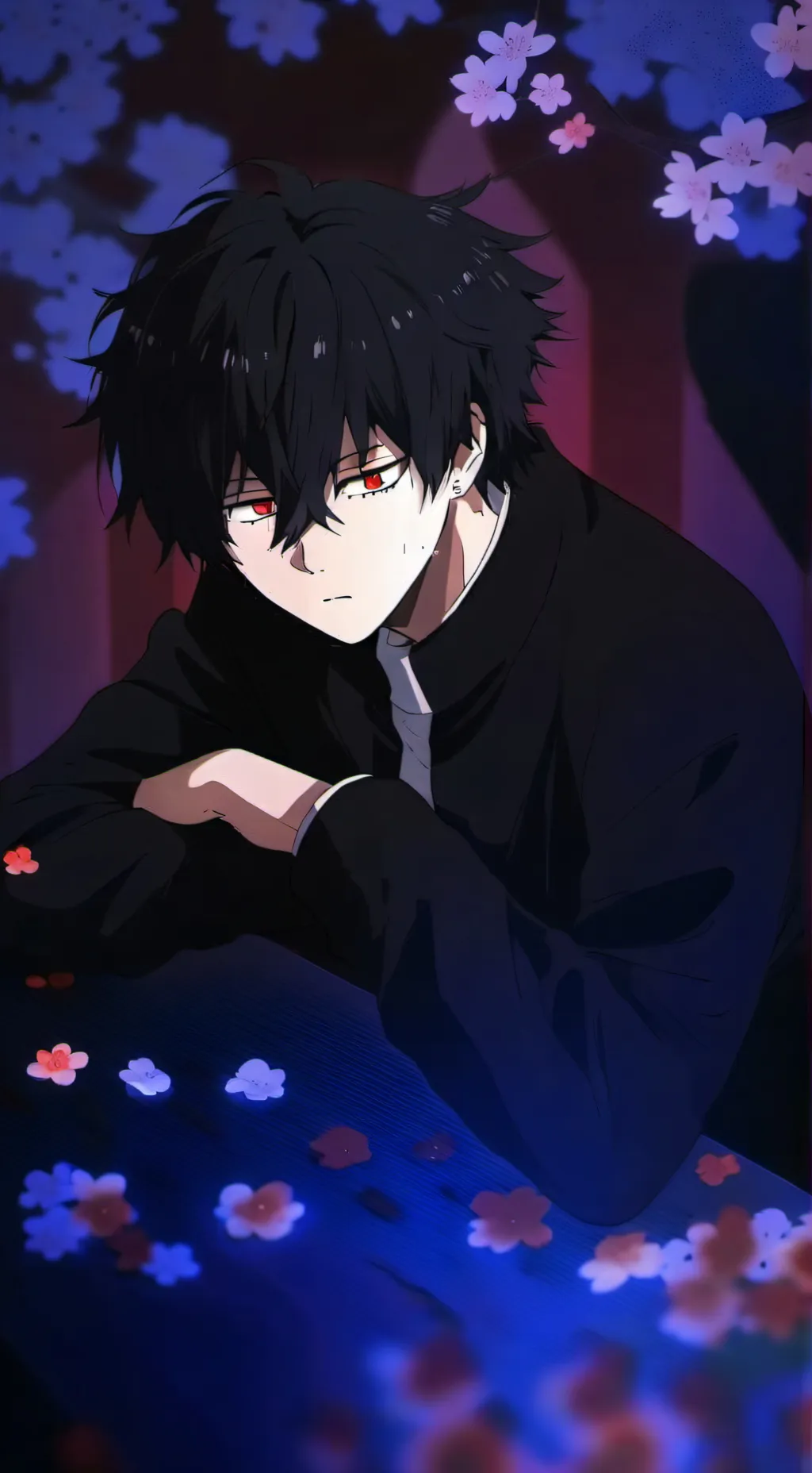 ai character: Dabi (Touya)  background