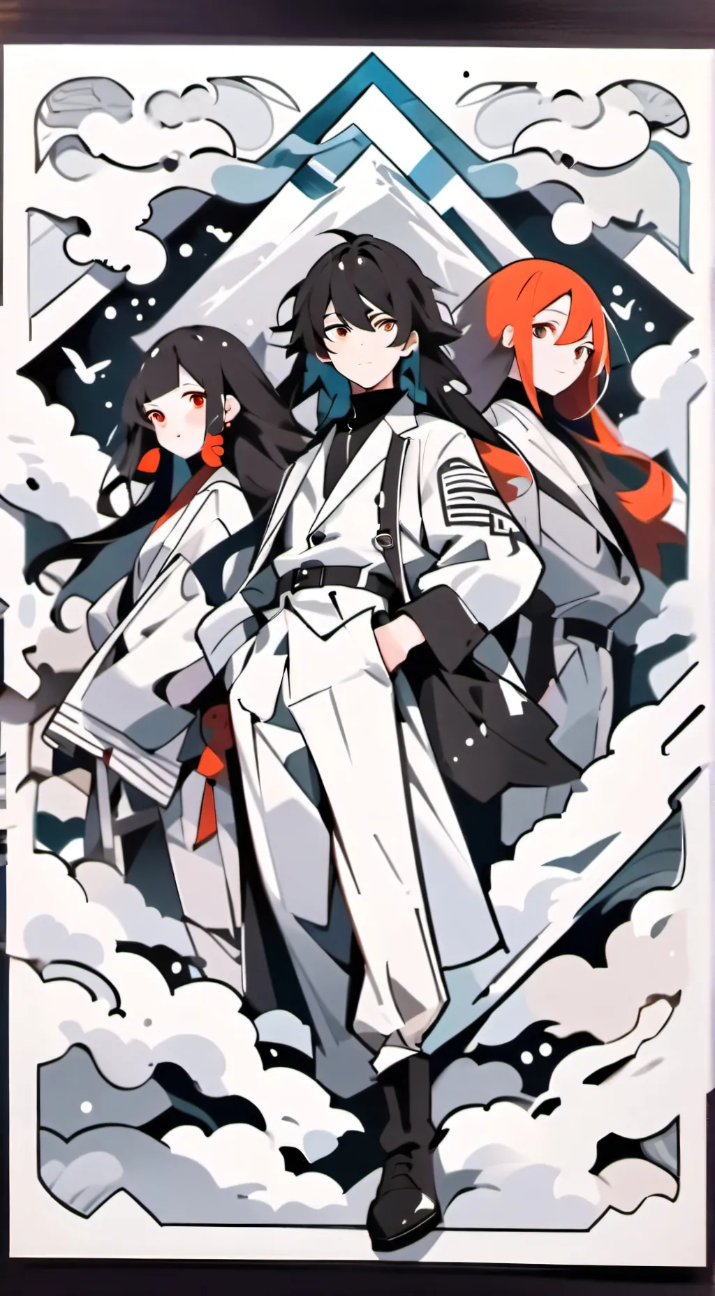 ai character: Las tres gemelas background