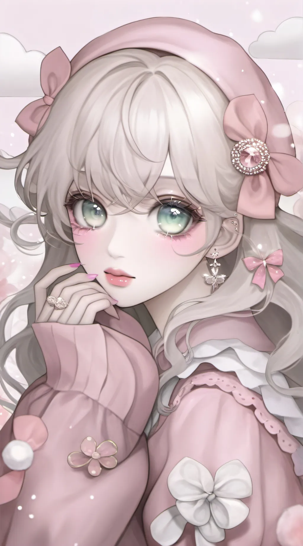 ai character: Lilly background