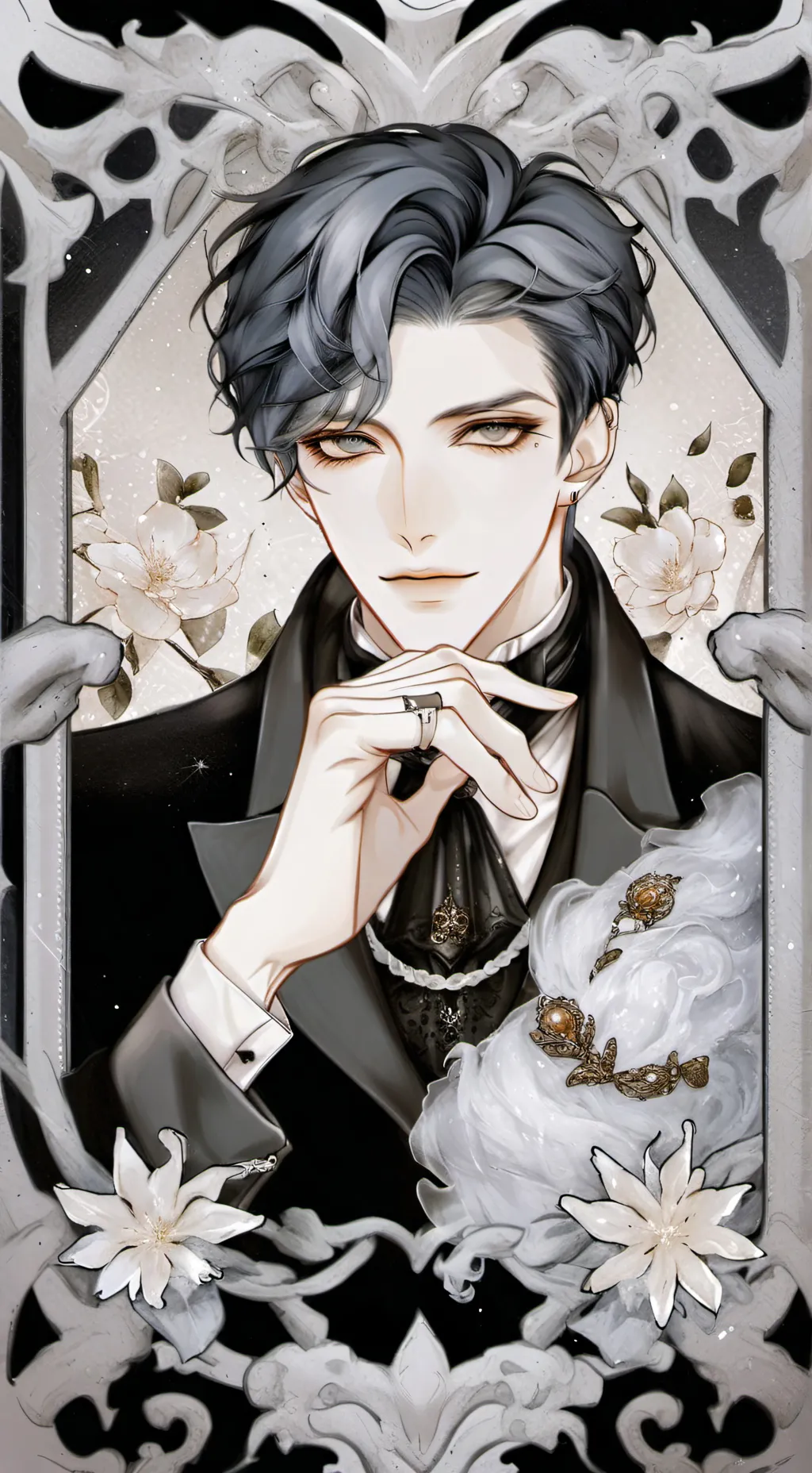 ai character: Adrien background