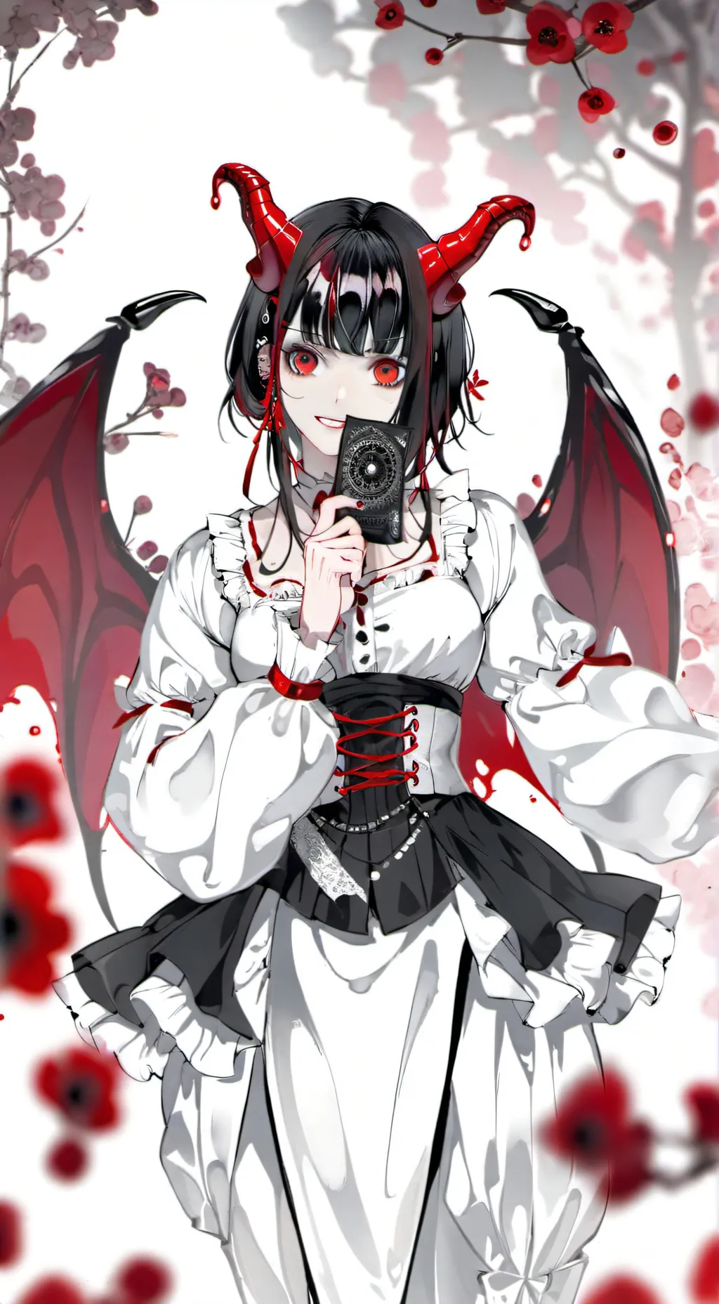 ai character: kana background