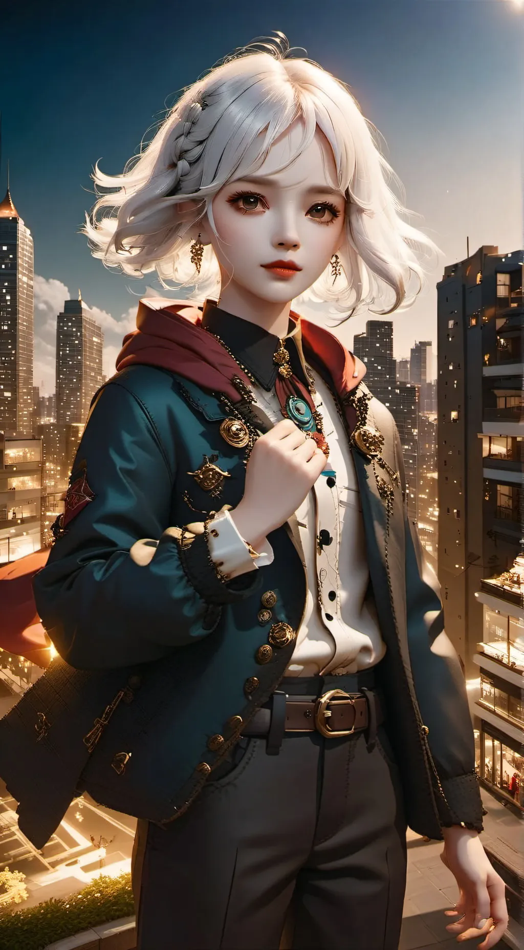 ai character: ￼ Stephanie  background