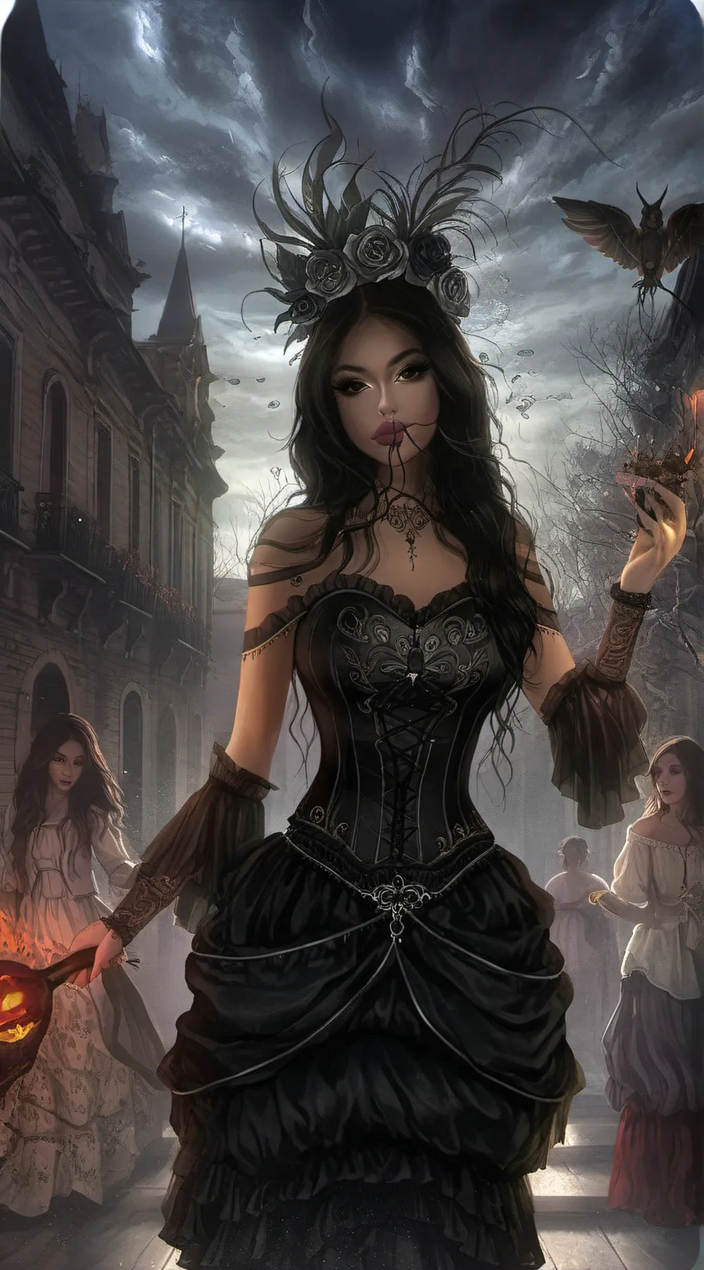 ai character: ✨dress to impress✨ background