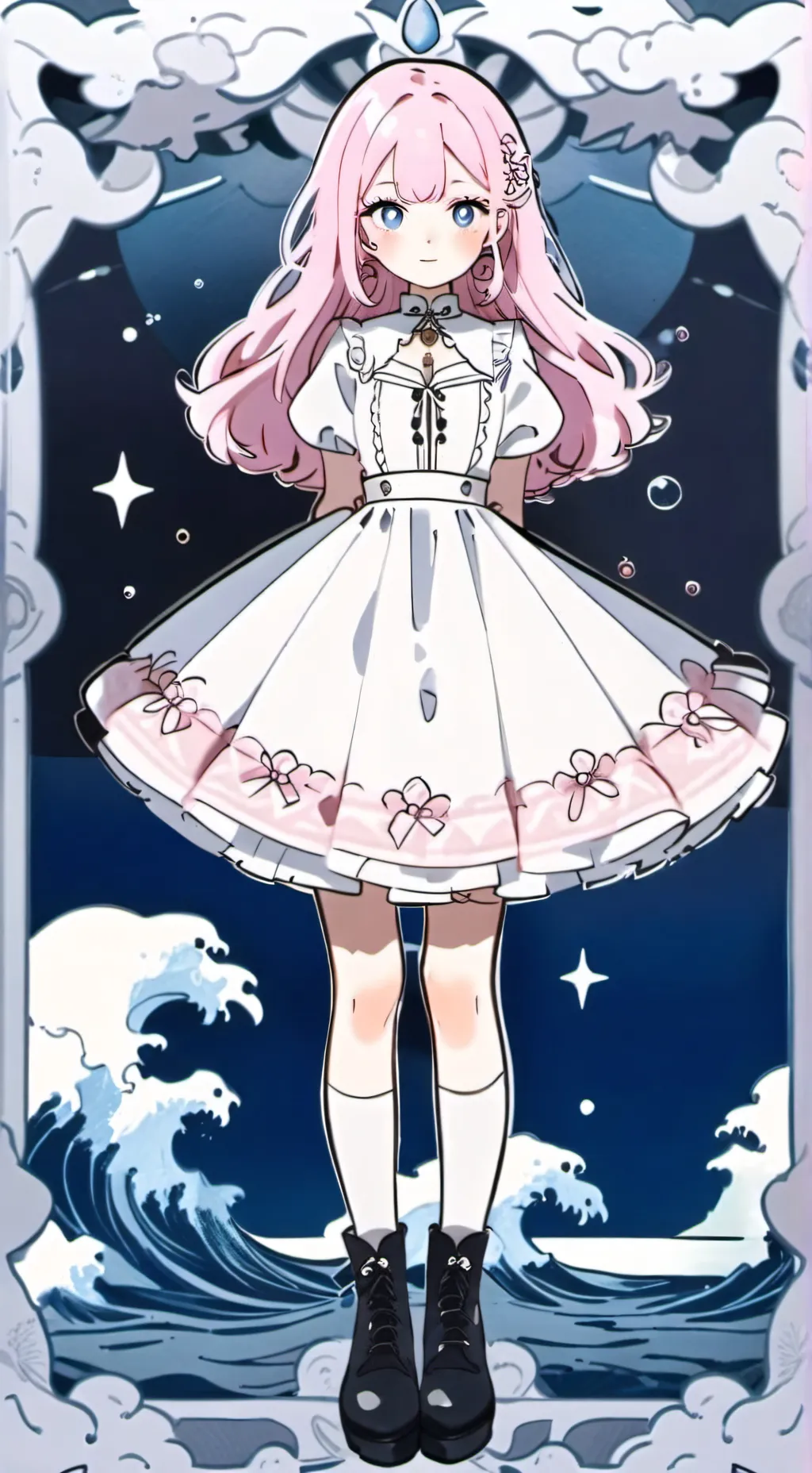 ai character: 🍥♡Mira♥︎🍥 background