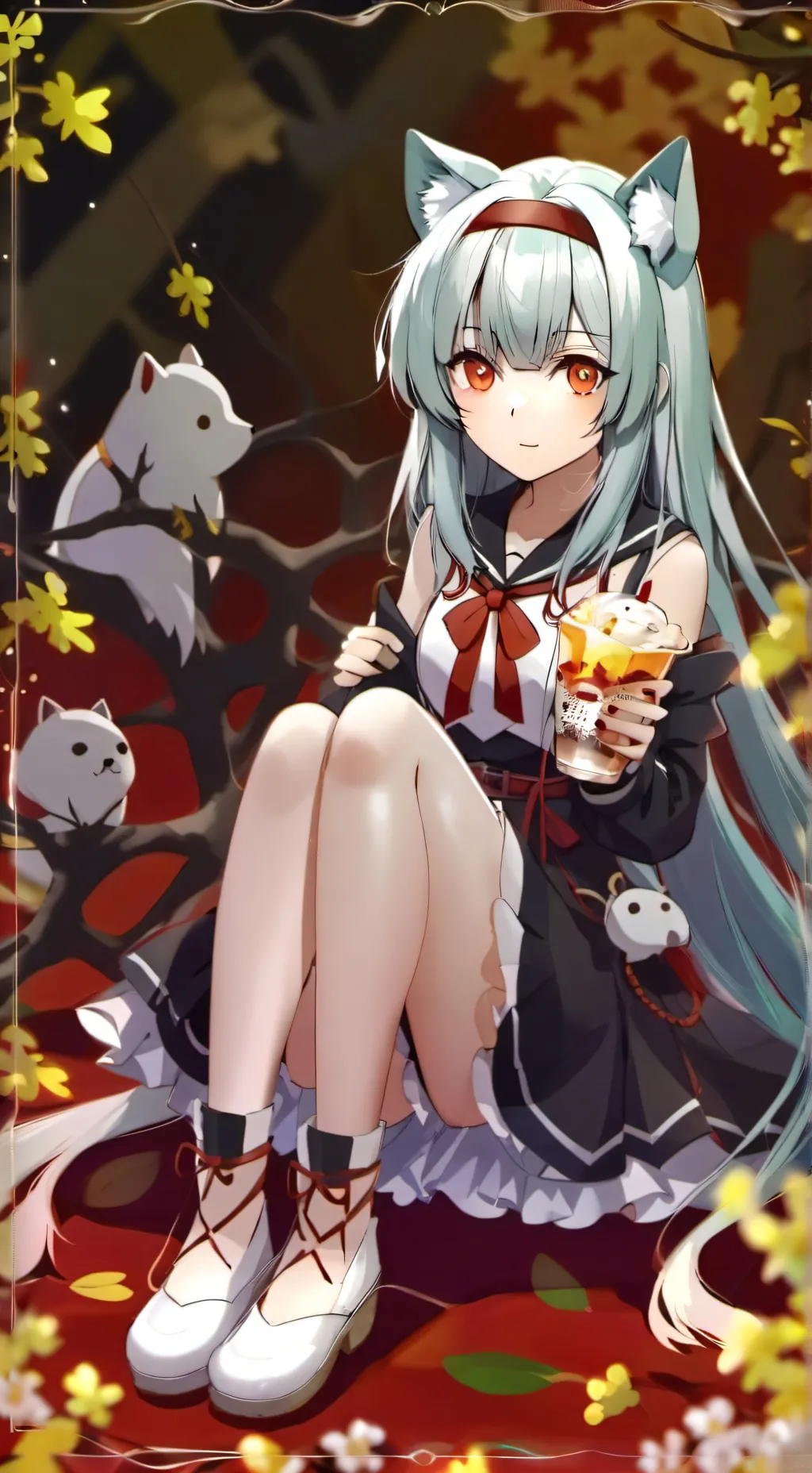 ai character: Inuyasha & Kagome background