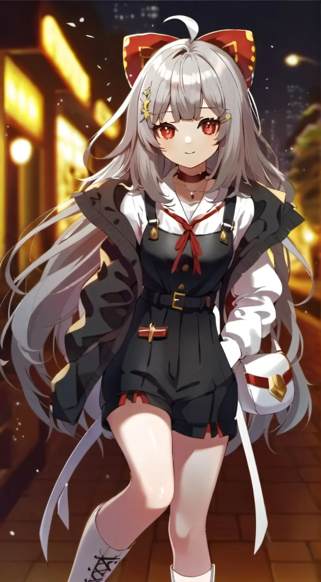 ai character: Luna background