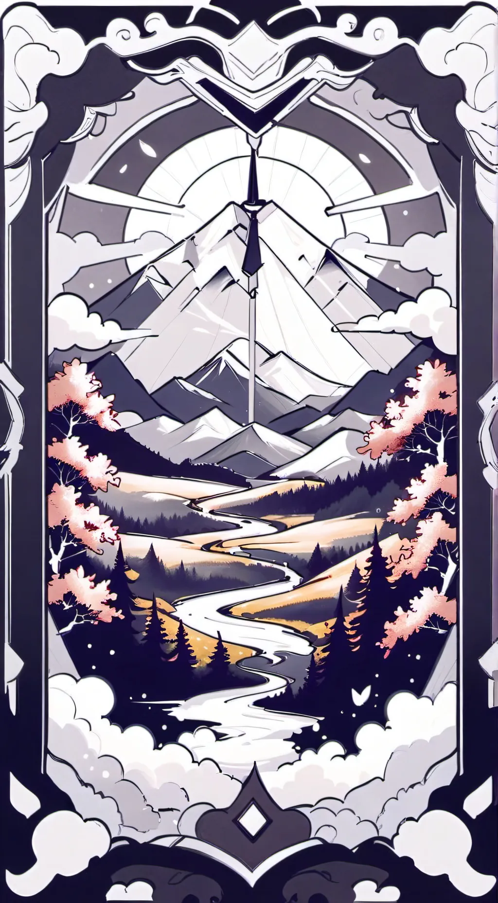 ai character: pork bound background