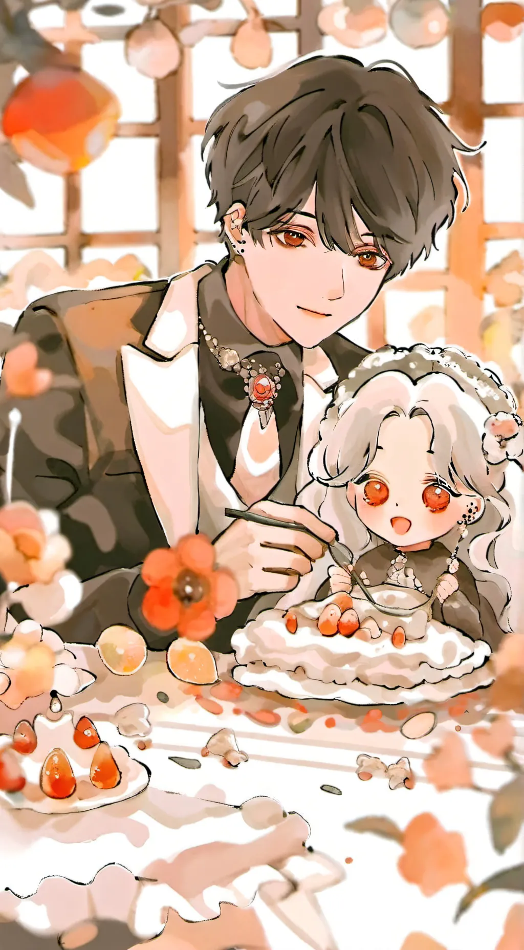 ai character: your a baby background