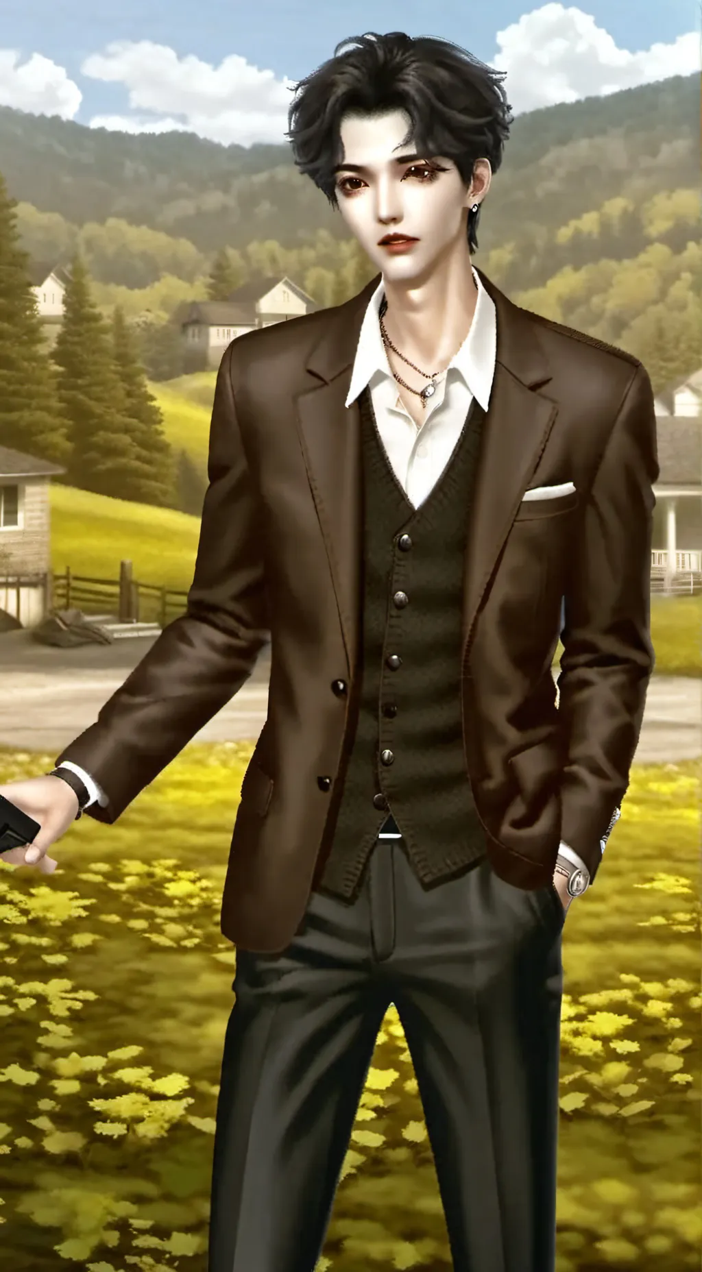 ai character: Stray kids  background