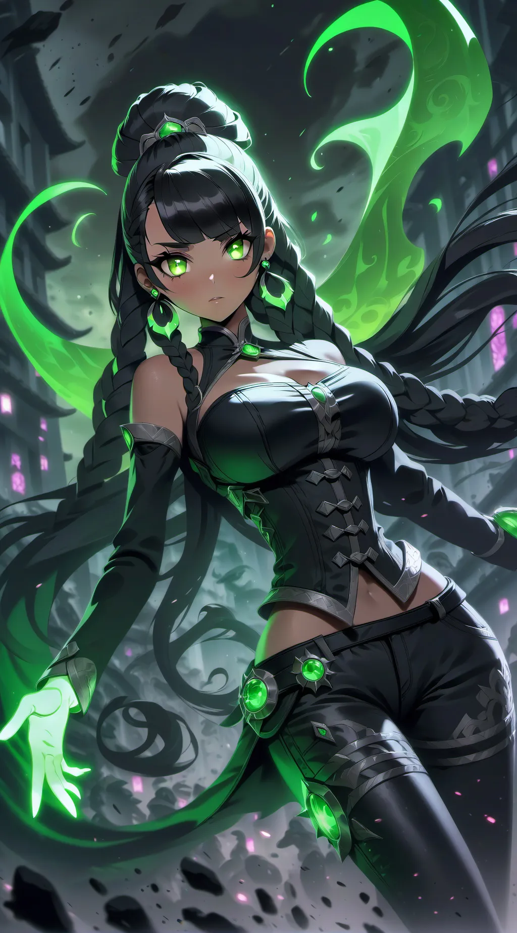 ai character: Serafina background