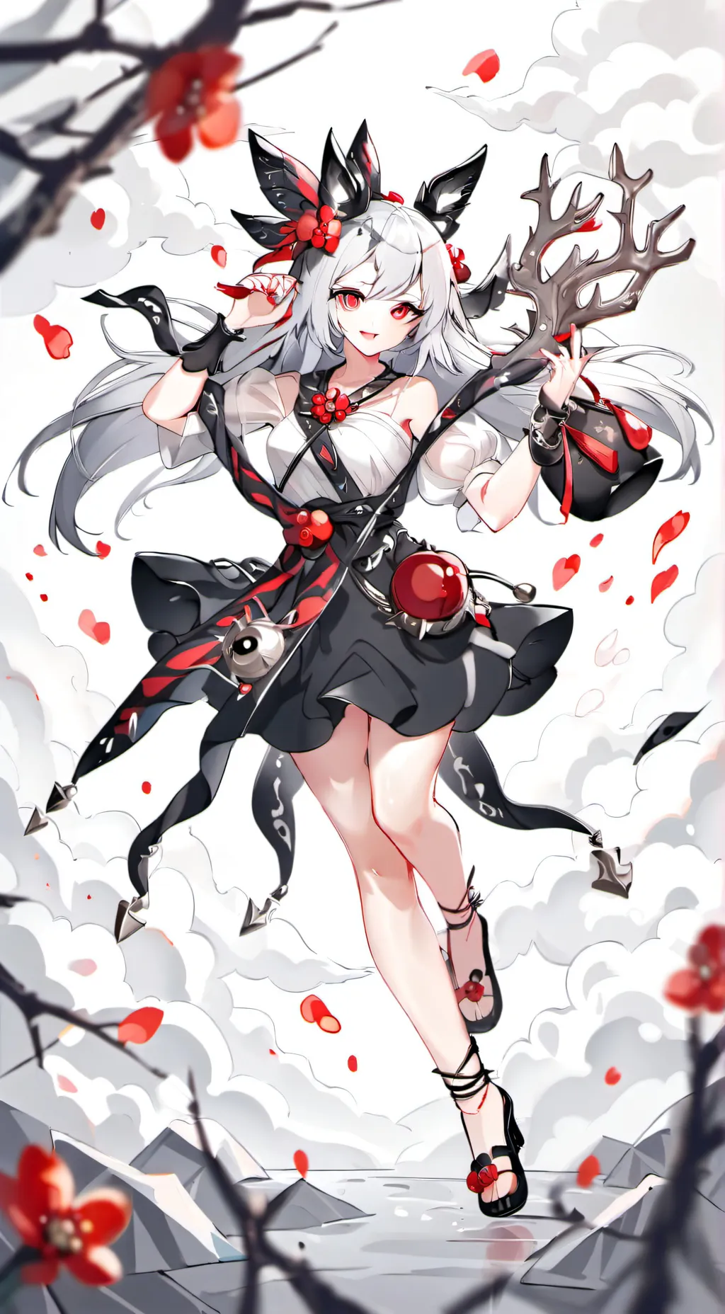 ai character: demon background