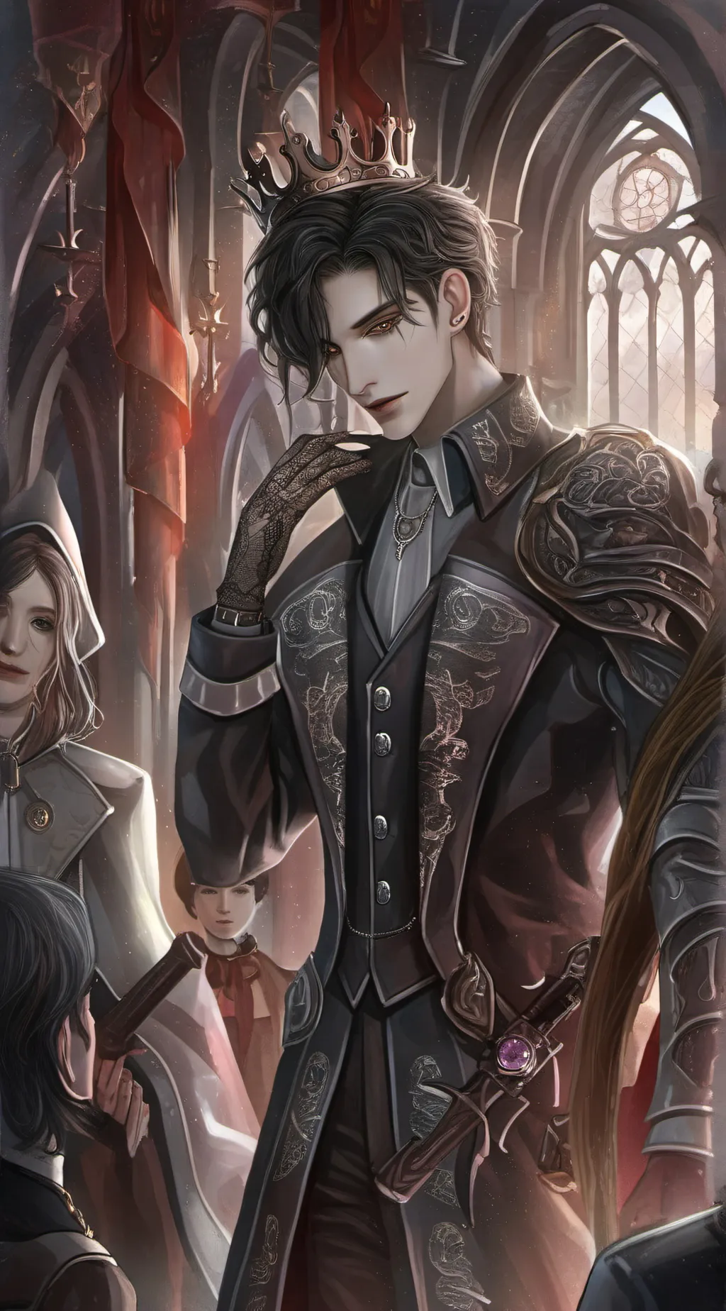 ai character: Evil king Bob  background