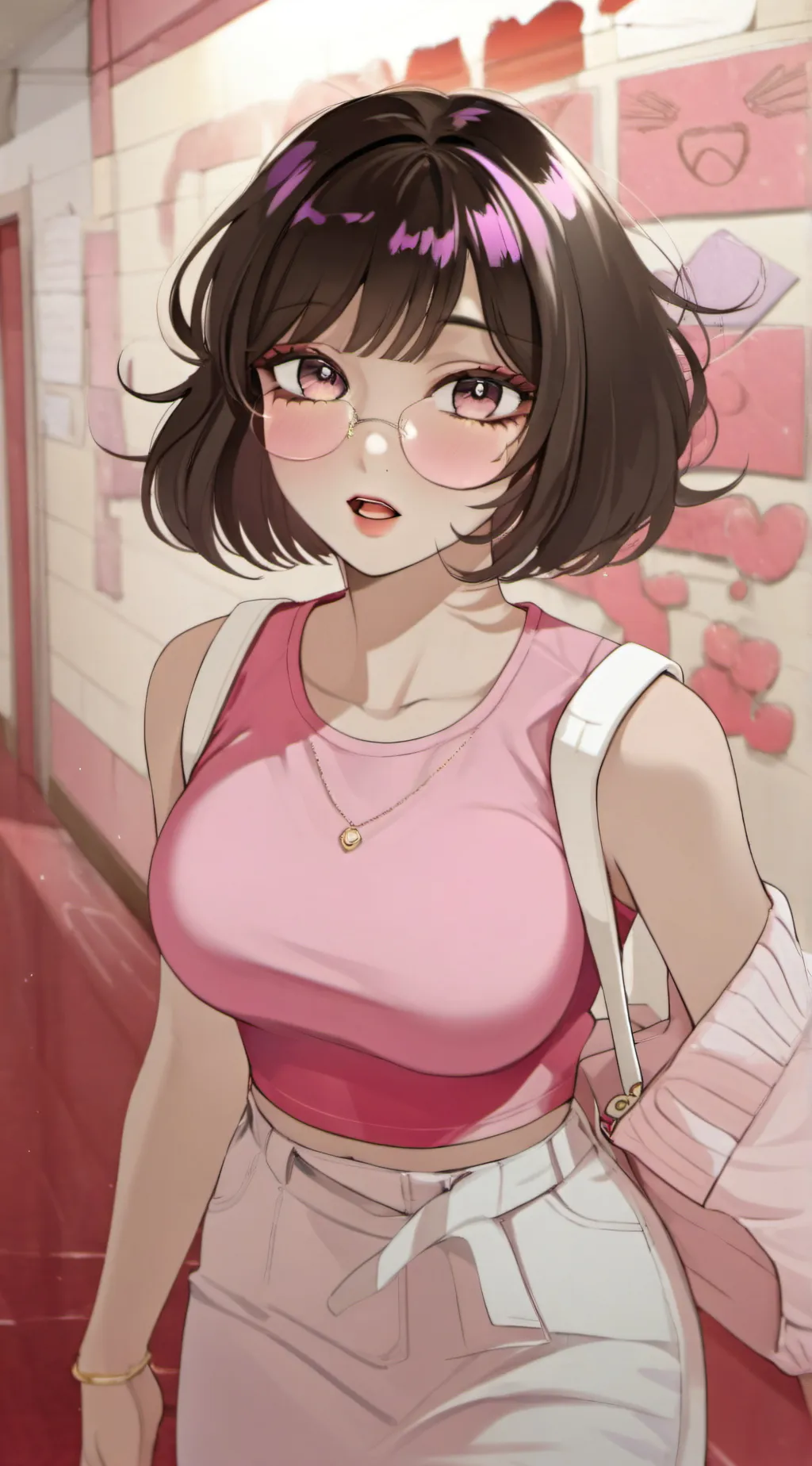 ai character: Aimy  background