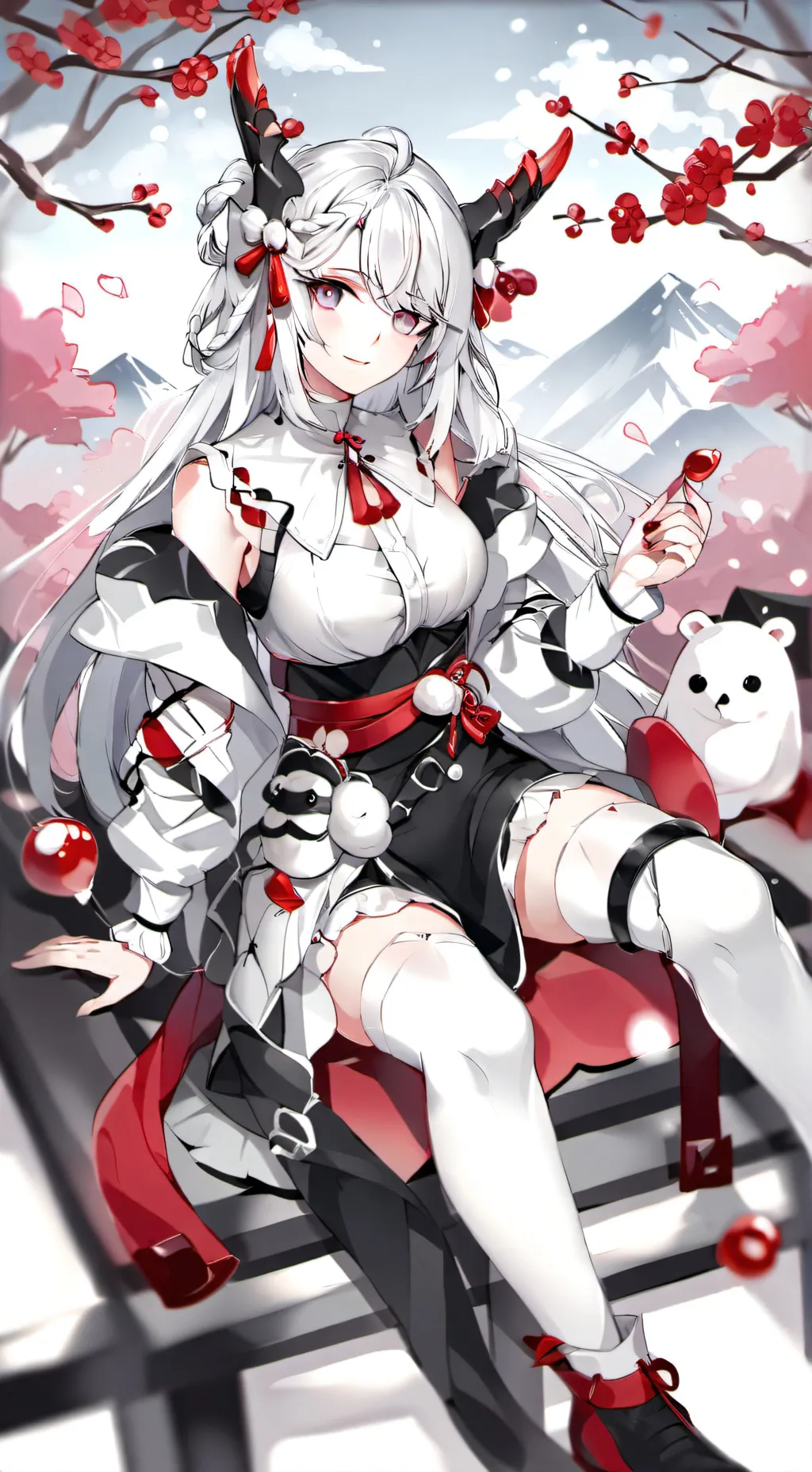 ai character: Momo, jirou,andyou background