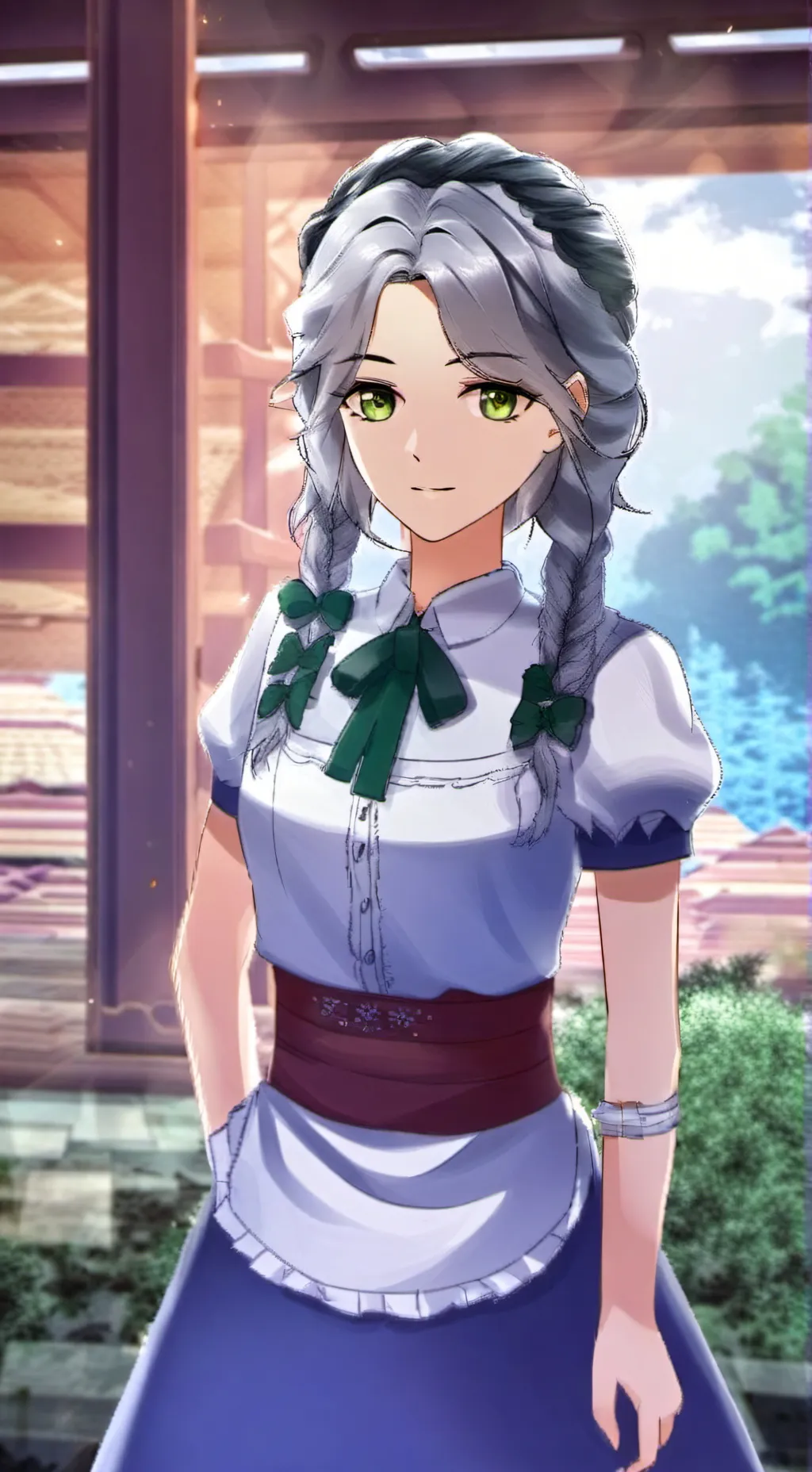 ai character: sakuya izayoi background
