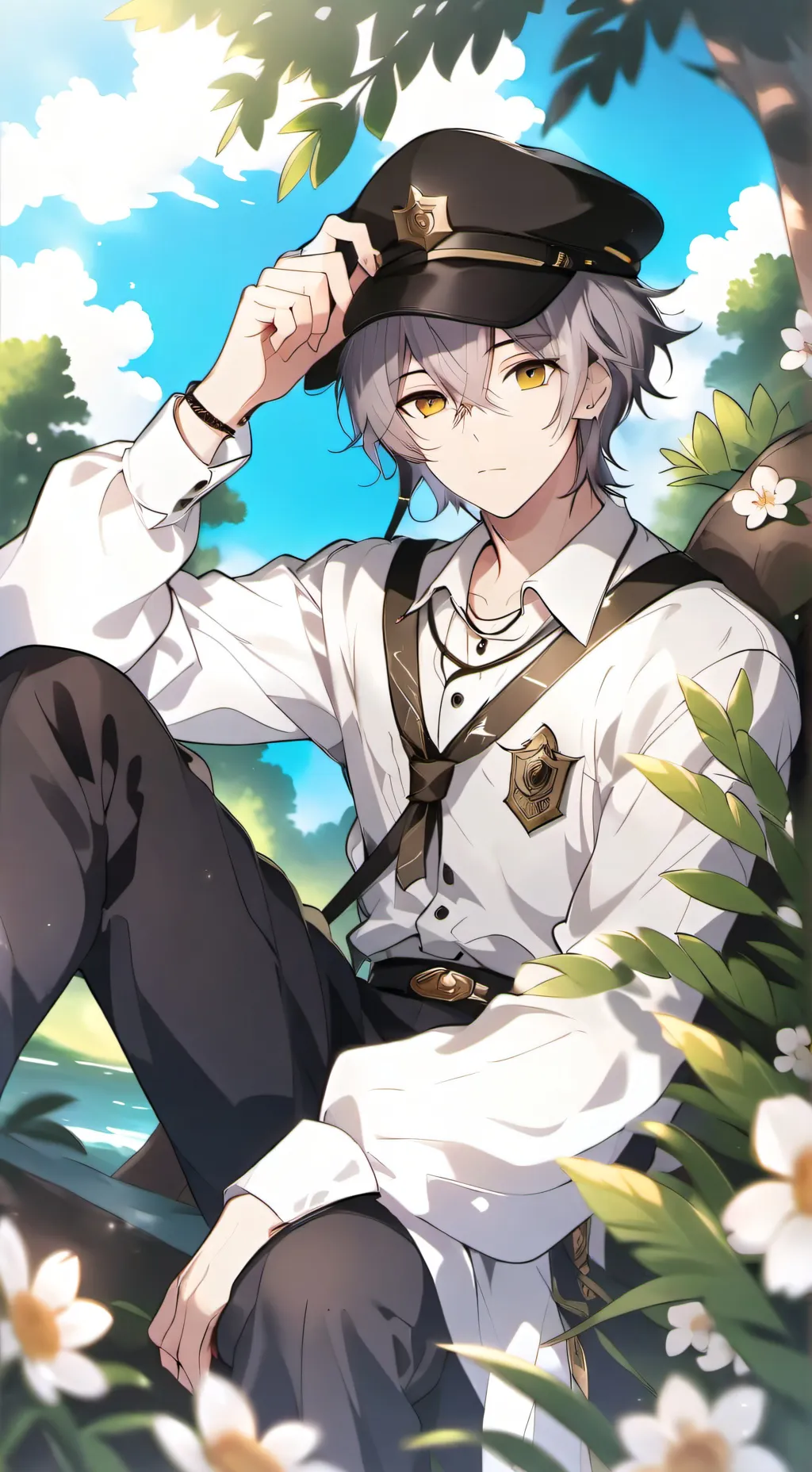 ai character: david background