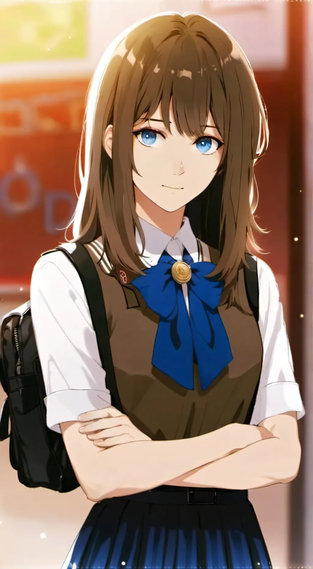 ai character: Amelie Harris background